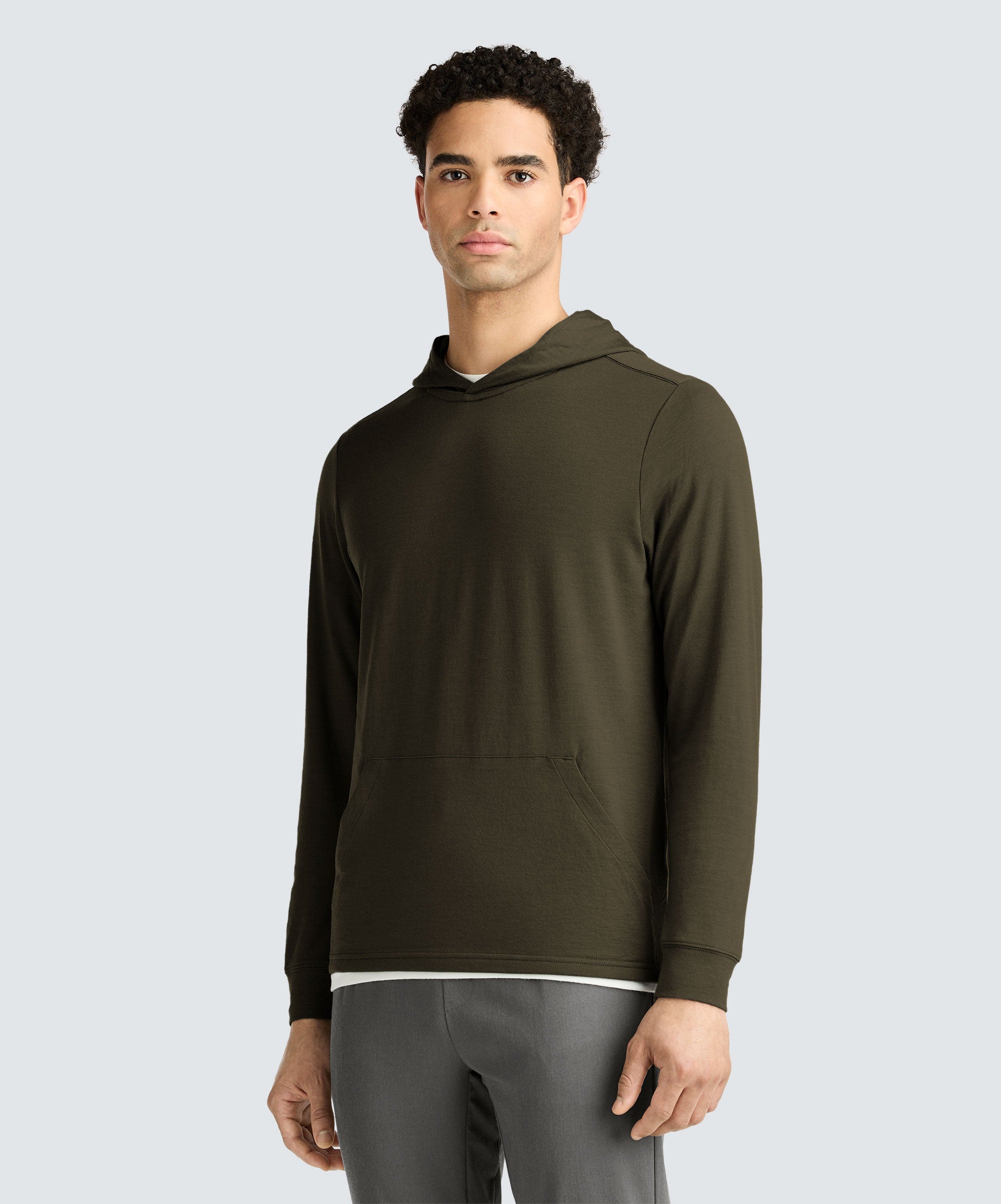 Men's Ultralight Merino Packable Hoodie