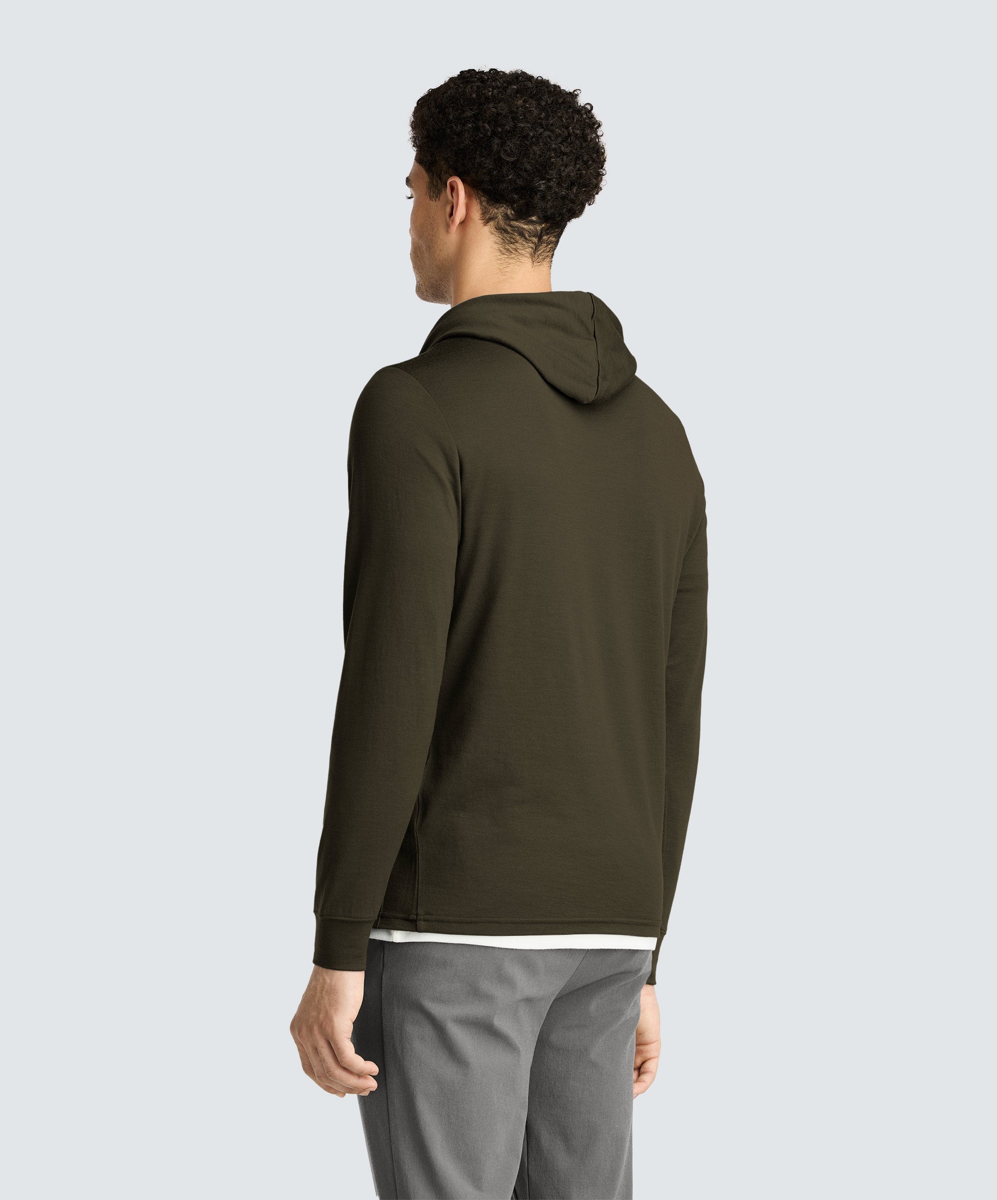 Men's Ultralight Merino Packable Hoodie