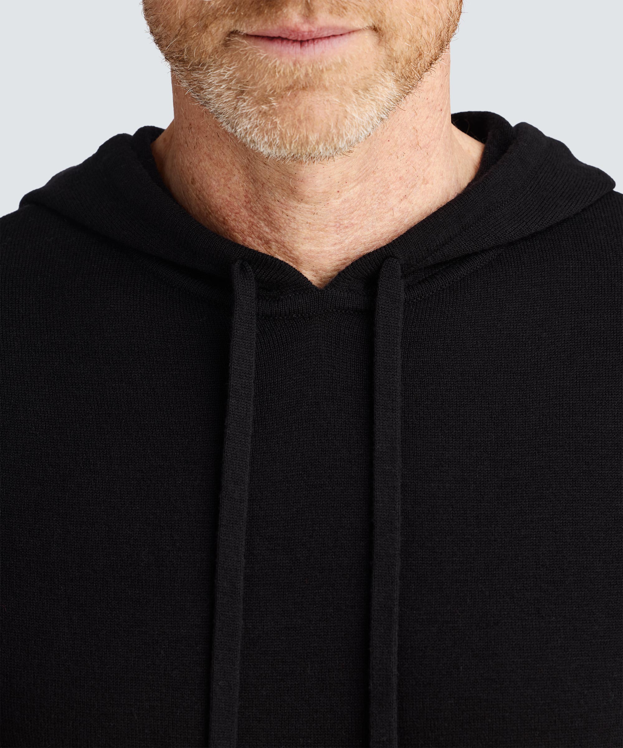 Men's Merino Knit Pullover Hoodie