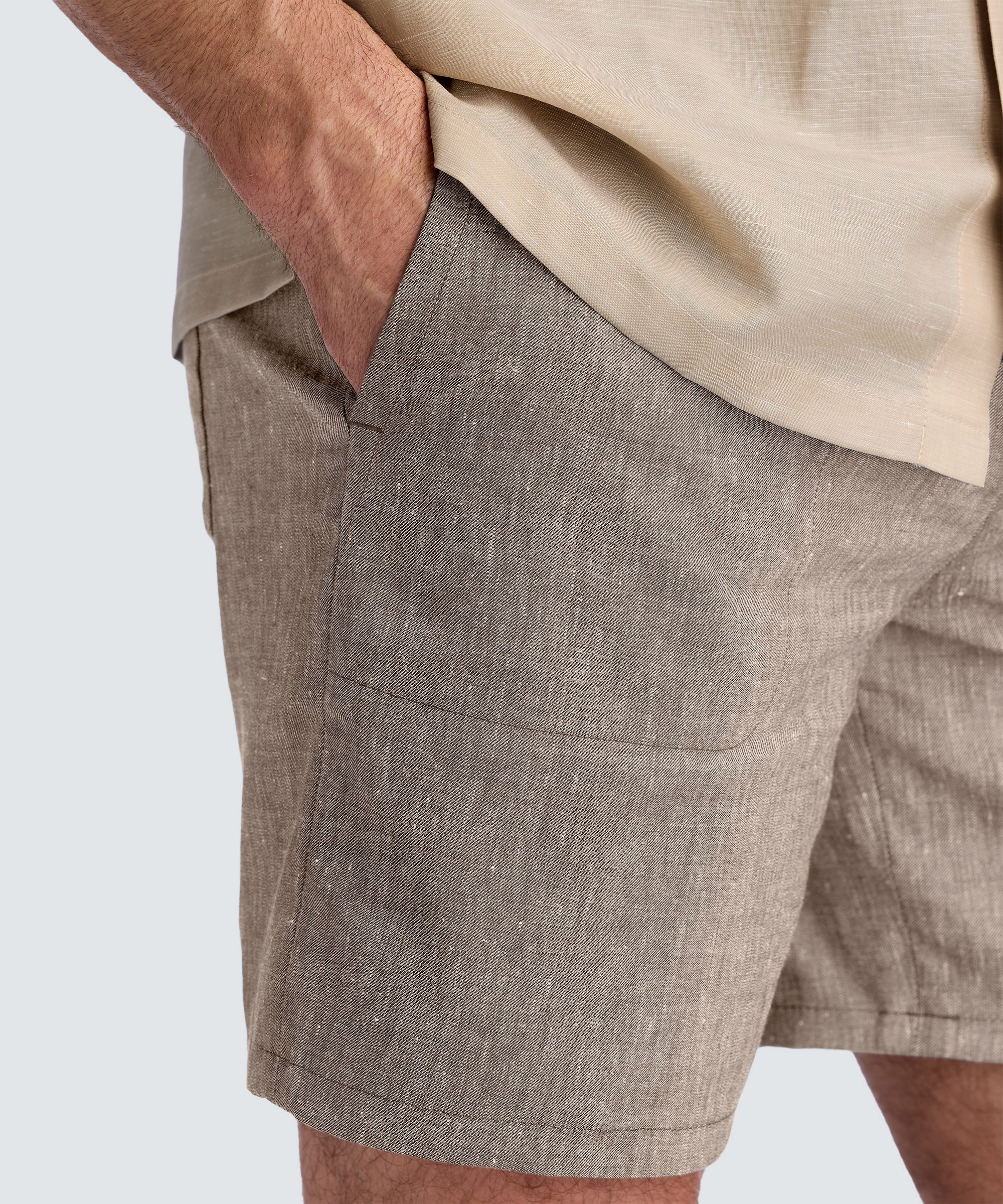 Men's Merino Linen Beach Shorts
