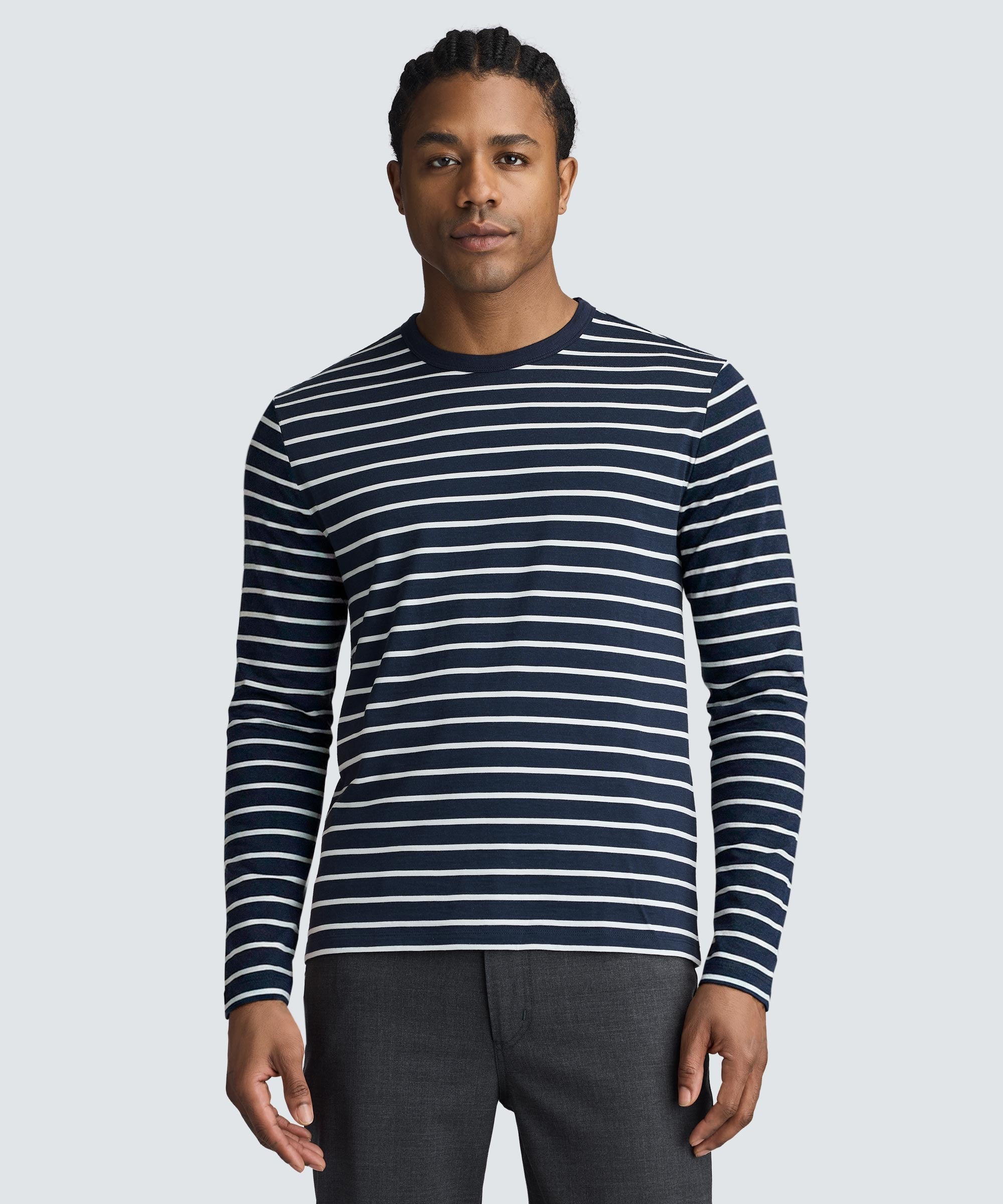 Men's Long Sleeve Merino Crew