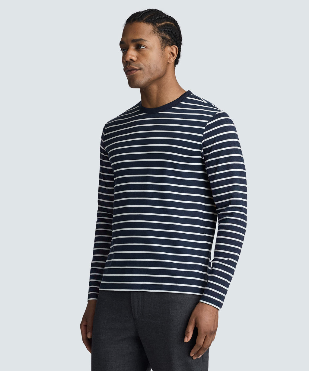 Men's Long Sleeve Merino Crew