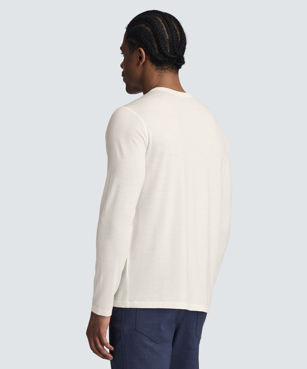 Men's Long Sleeve Merino Crew