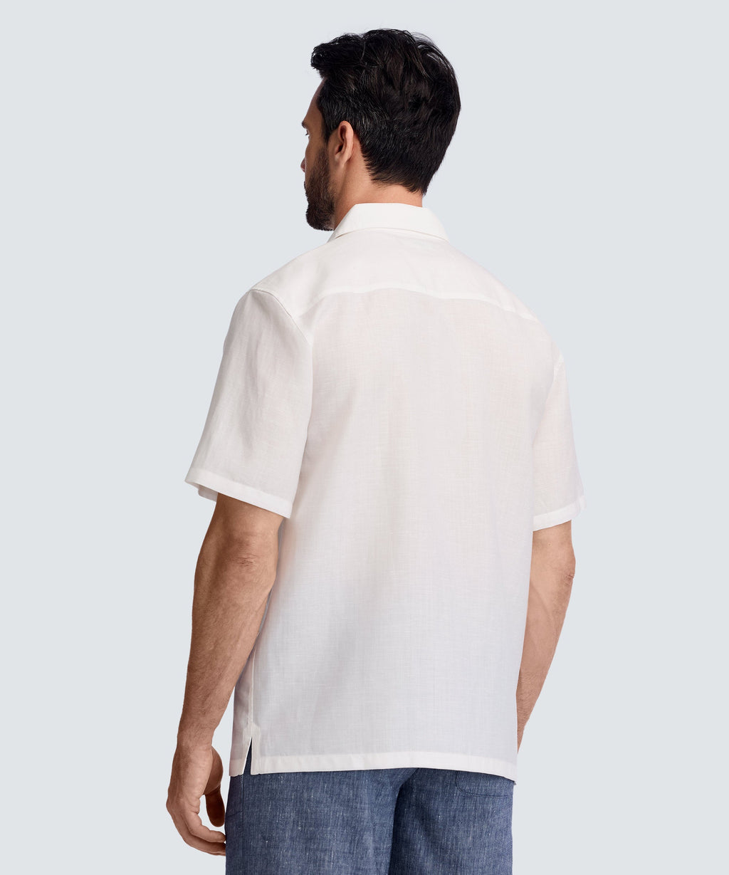 Men's Merino Linen Tropical Shirt