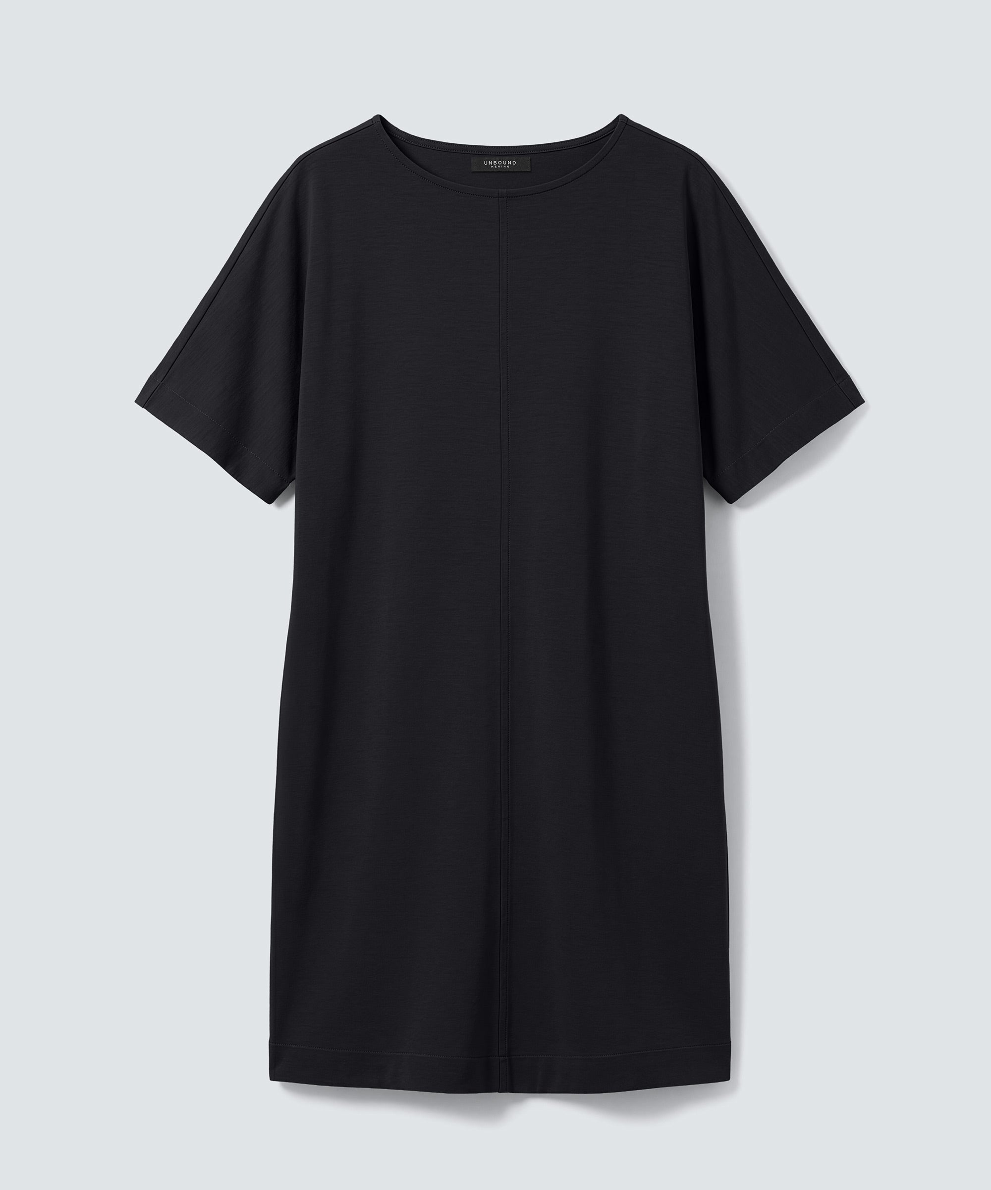 Women's Merino Boatneck T-Shirt Dress