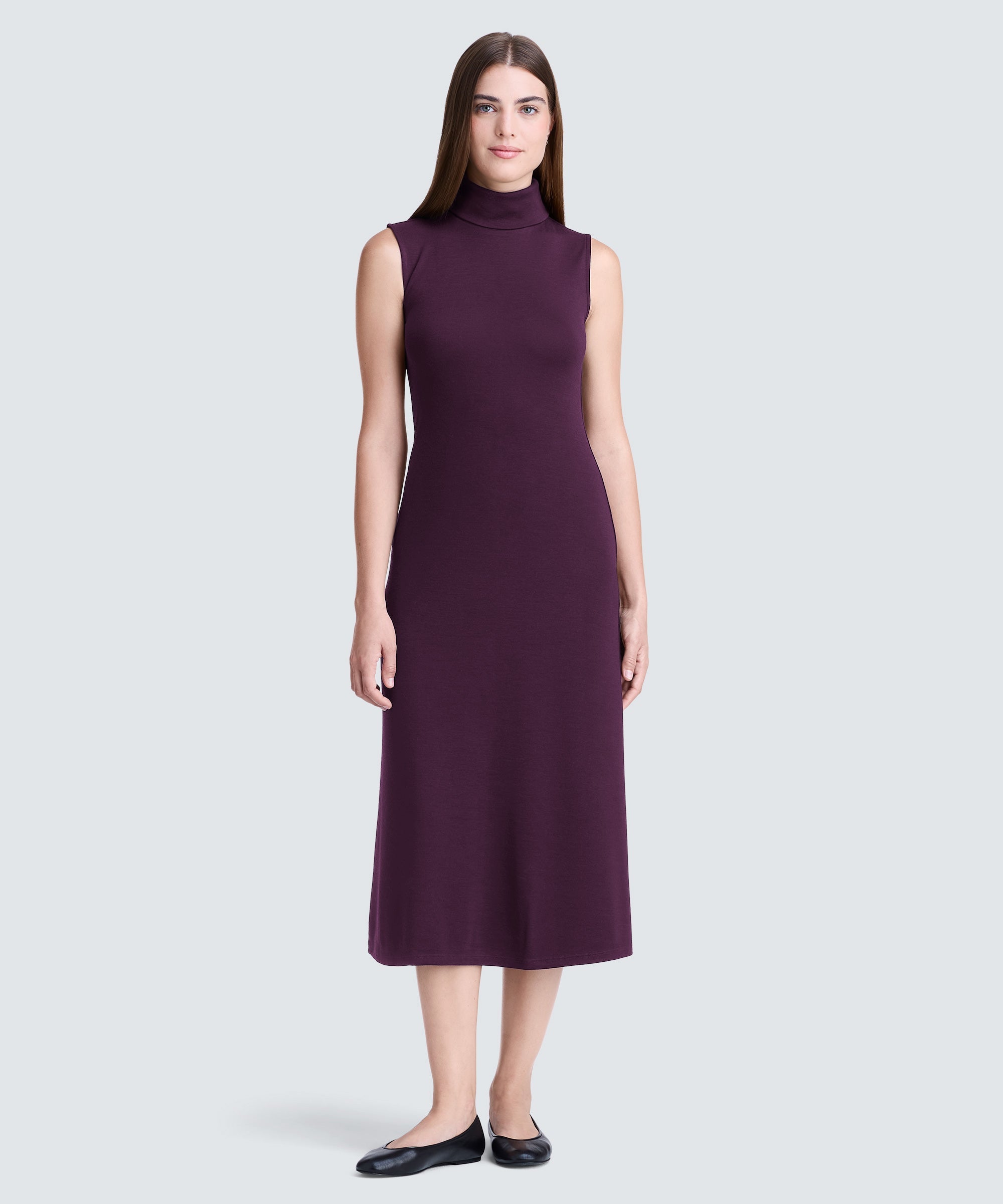 Women's Merino Turtleneck Dress