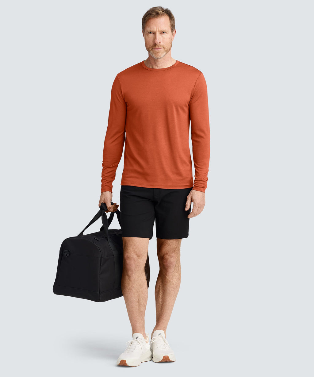 Men's Long Sleeve Merino Crew