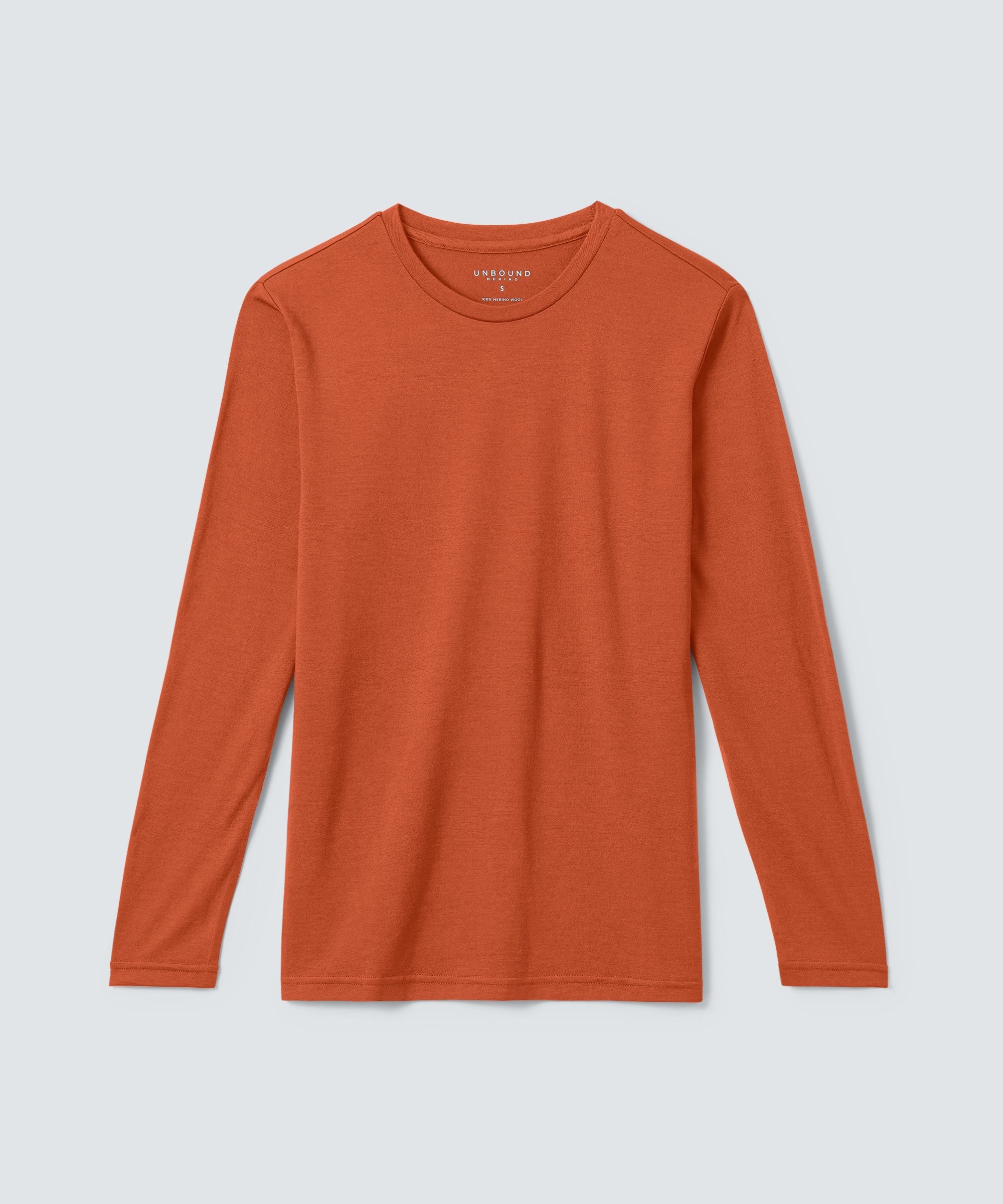Men's Long Sleeve Merino Crew