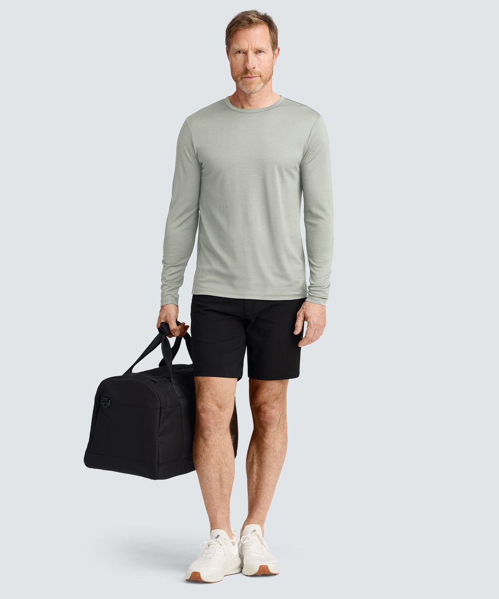 Men's Long Sleeve Merino Crew