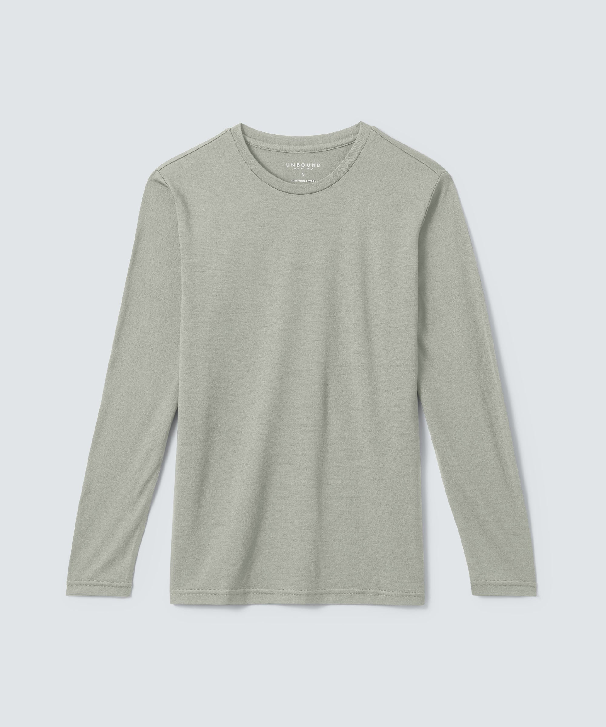 Men's Long Sleeve Merino Crew