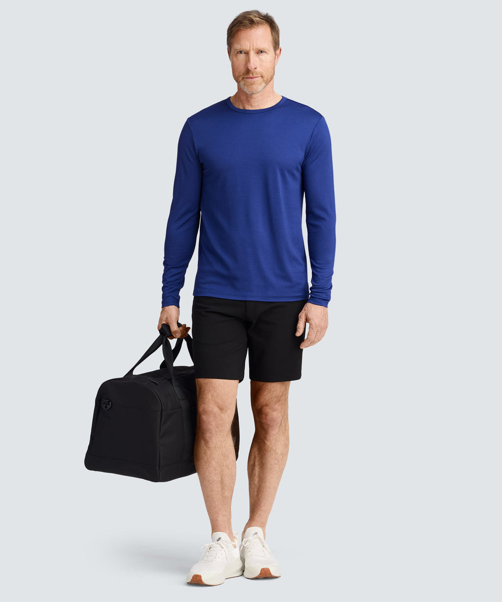 Men's Long Sleeve Merino Crew