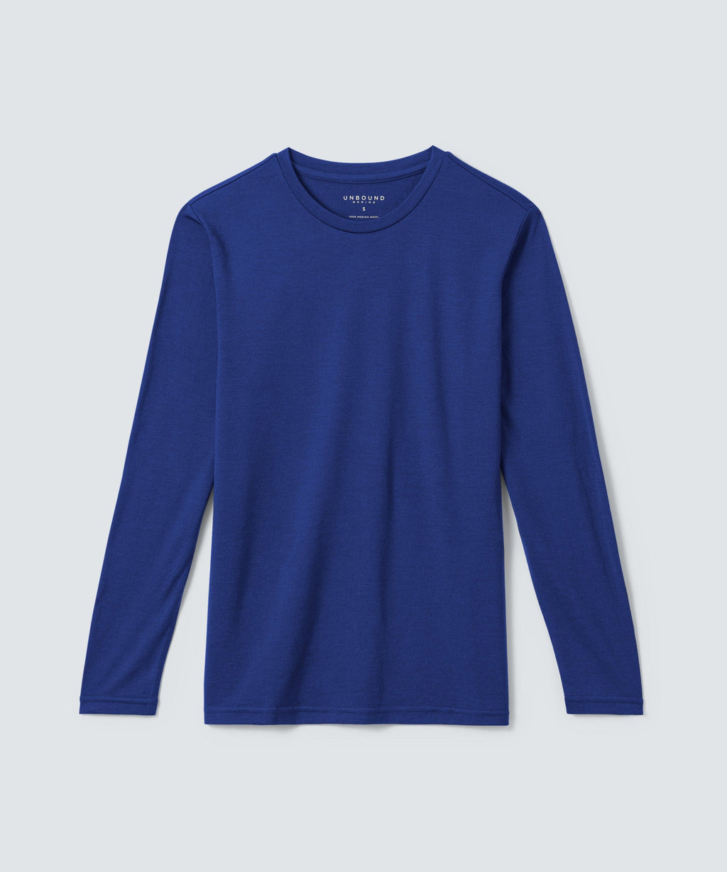 Men's Long Sleeve Merino Crew