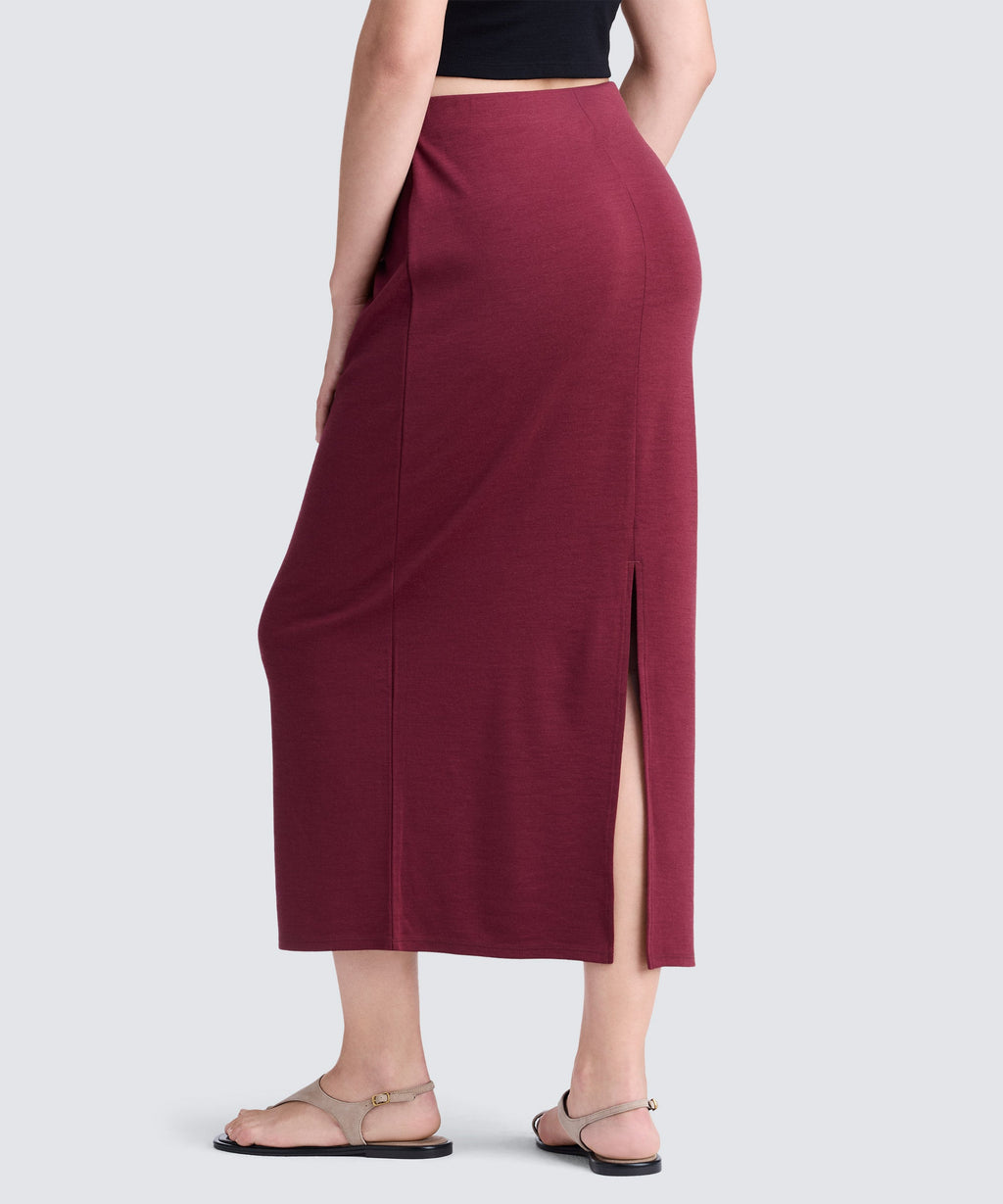 Women's Merino Maxi Skirt