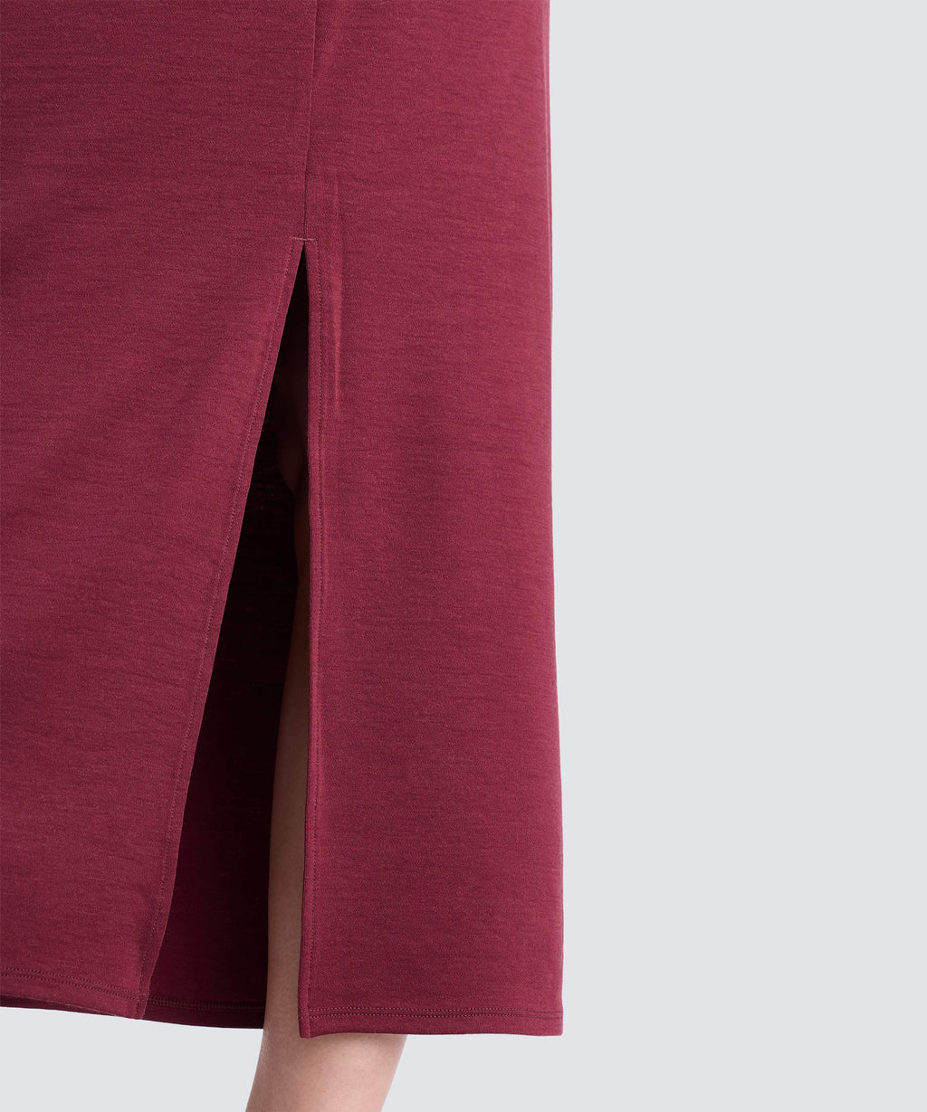 Women's Merino Maxi Skirt
