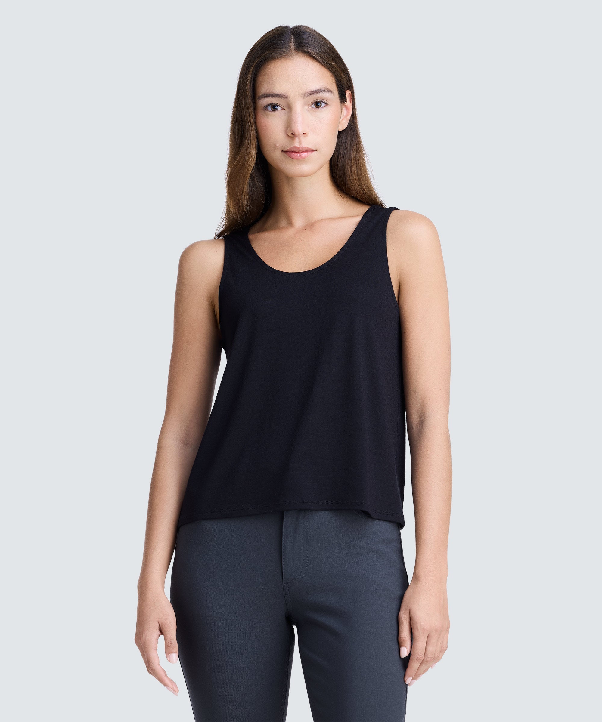 Women's Relaxed Merino Scoop Neck Tank