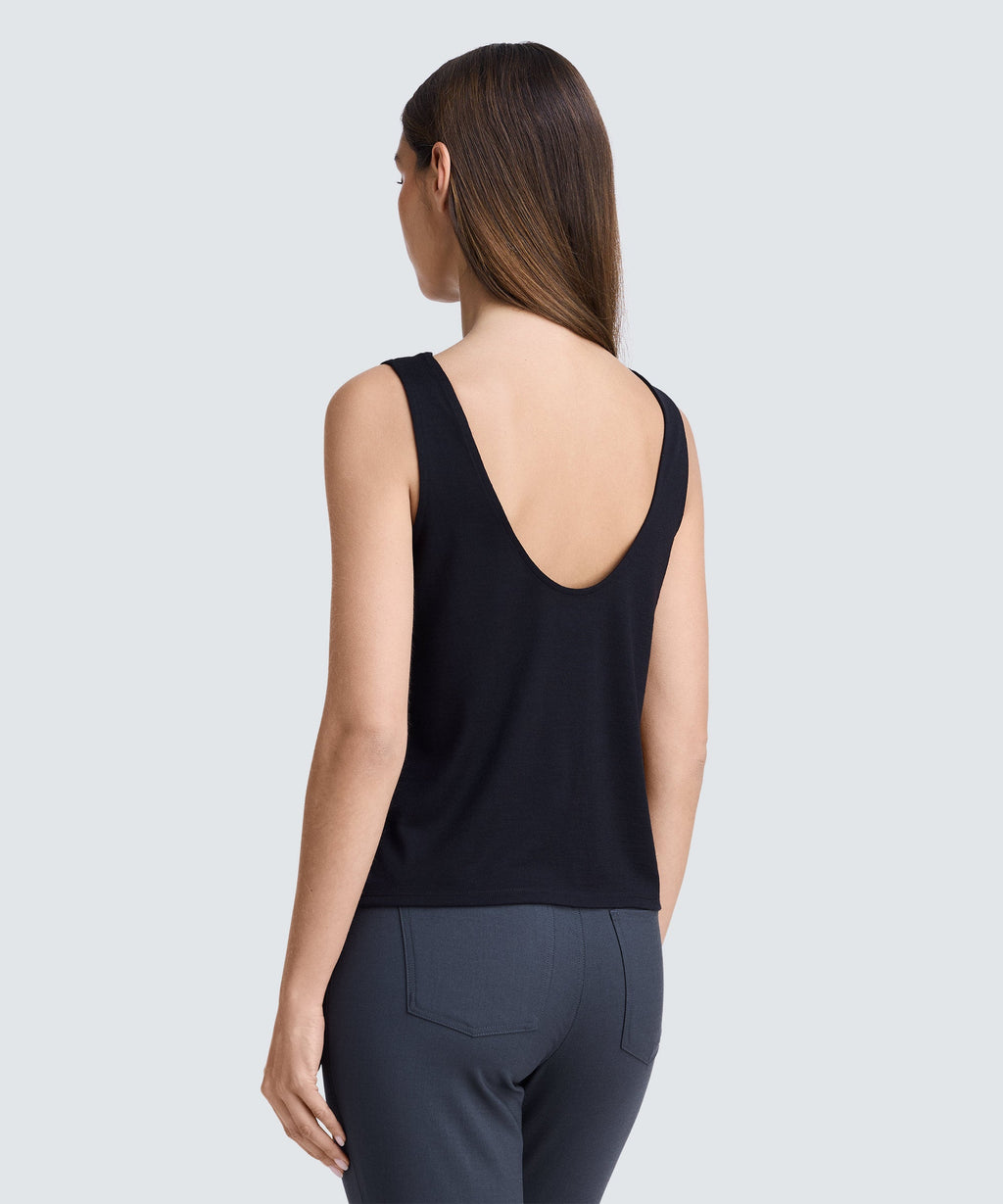 Women's Relaxed Merino Scoop Neck Tank