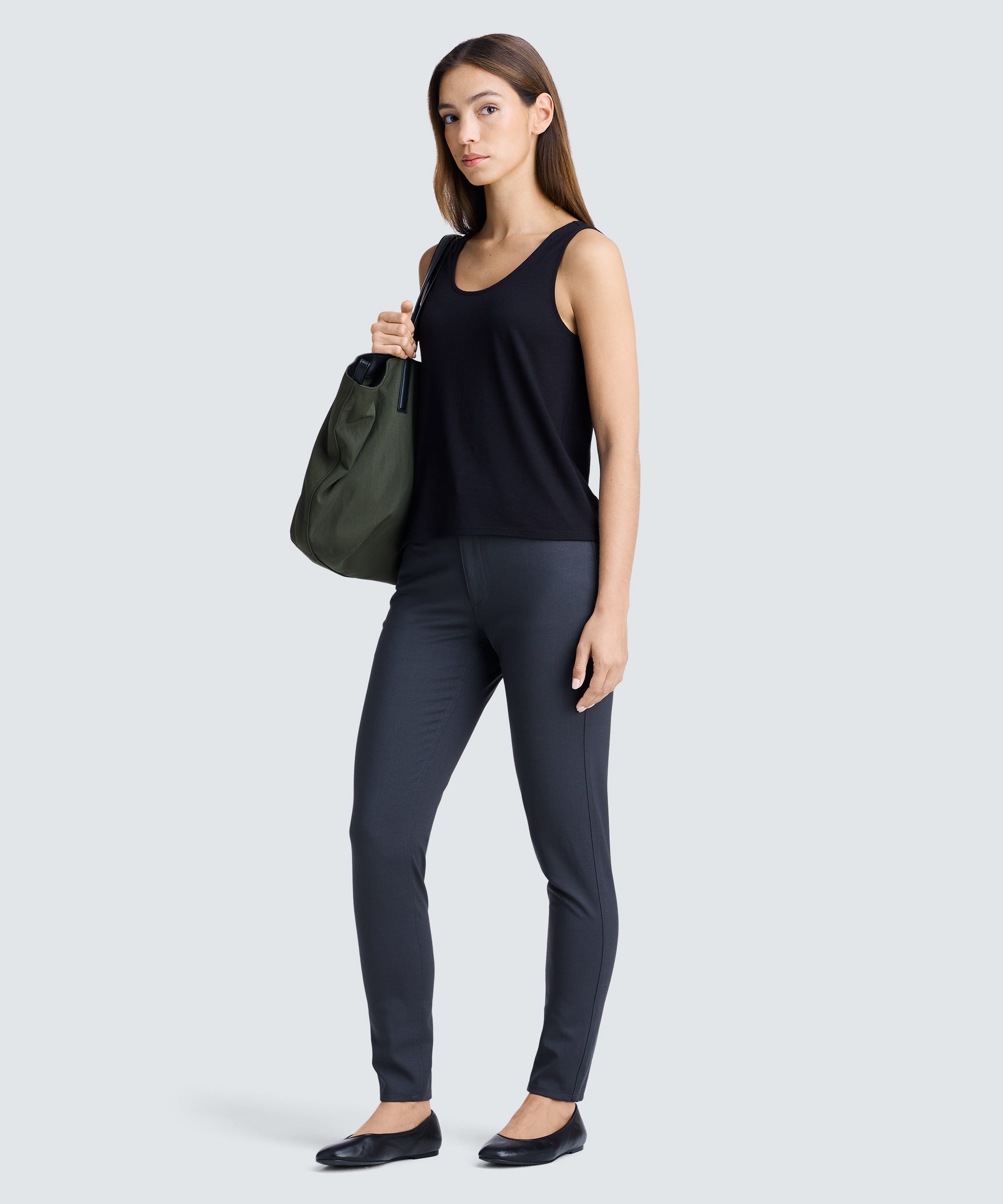 Women's Relaxed Merino Scoop Neck Tank