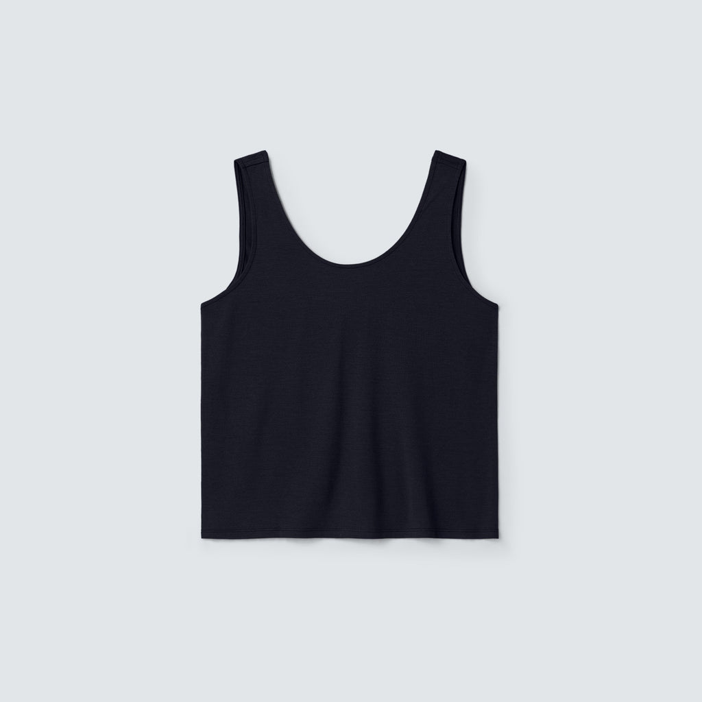 Women's Relaxed Merino Scoop Neck Tank