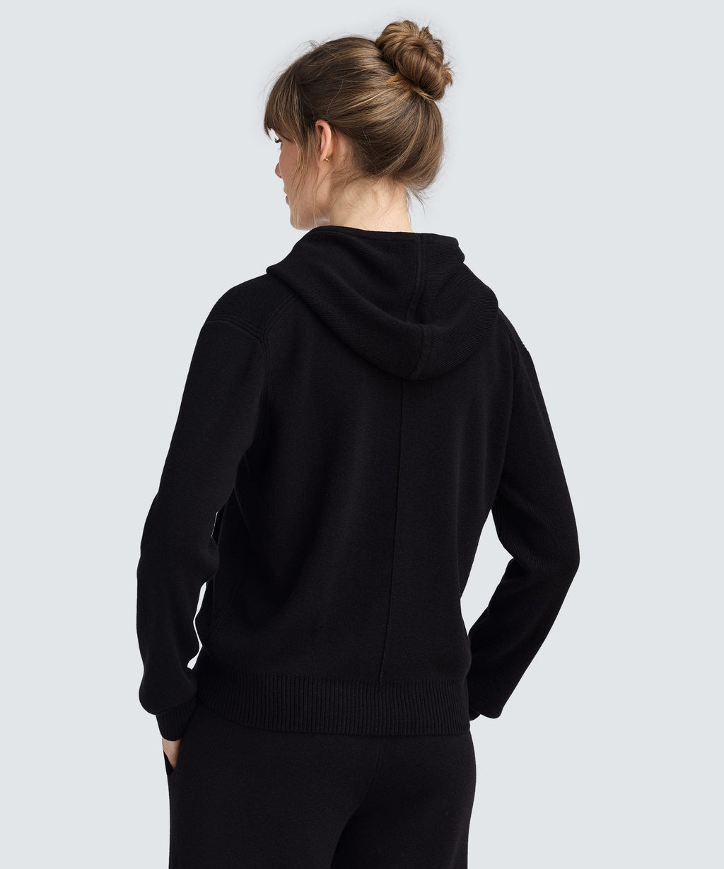 Women's Merino Knit Hoodie