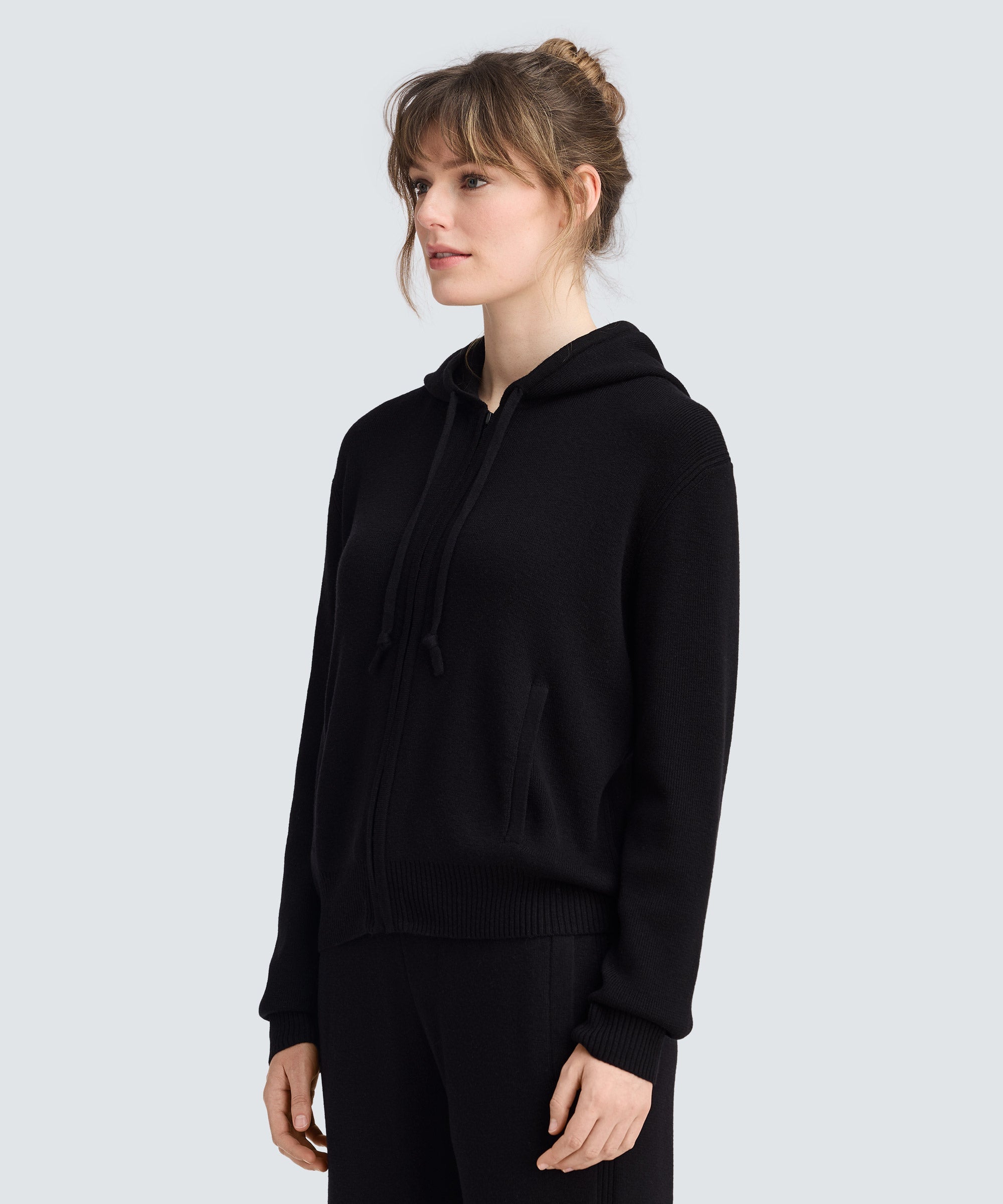 Women's Merino Knit Hoodie