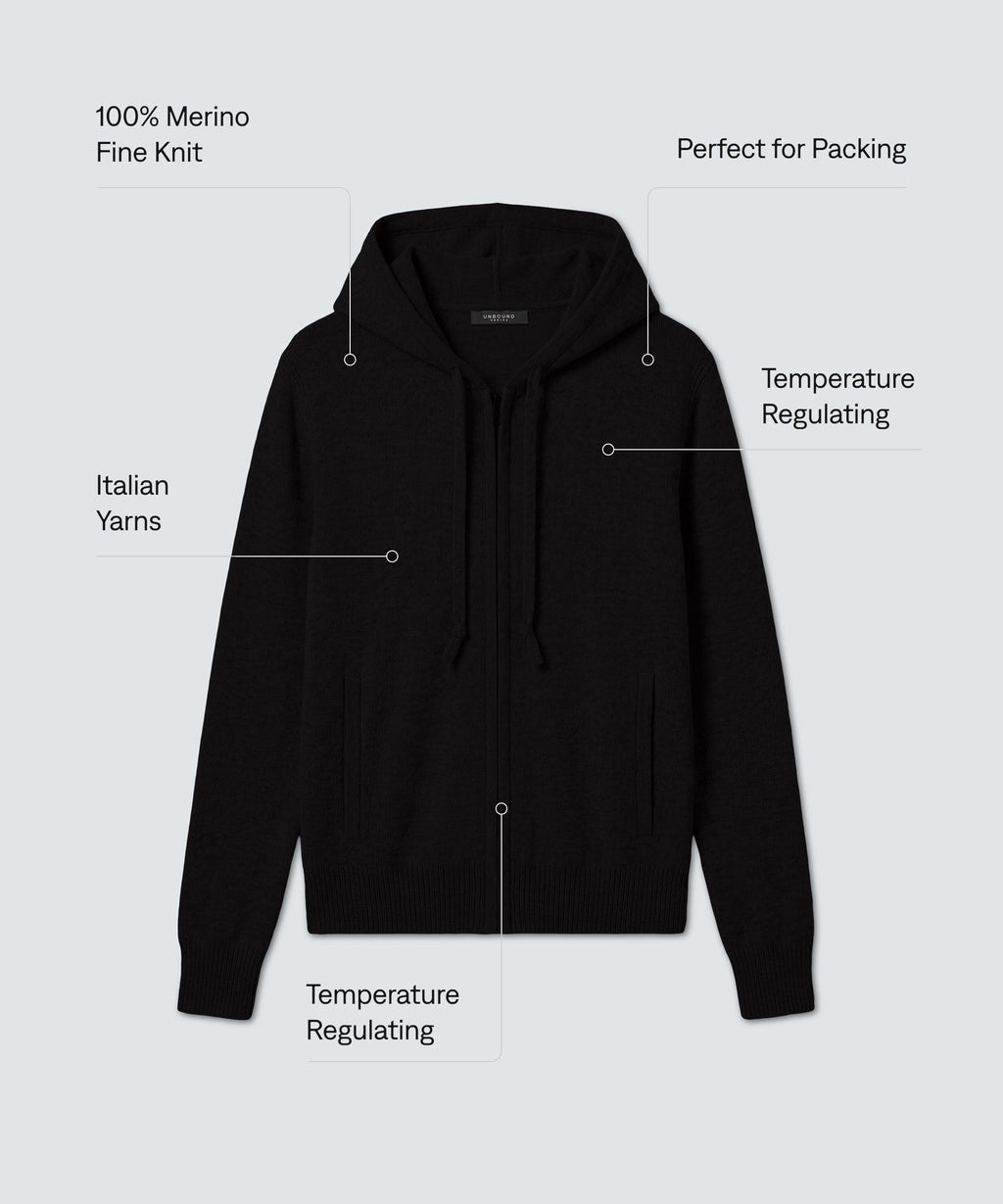 Women's Merino Knit Hoodie