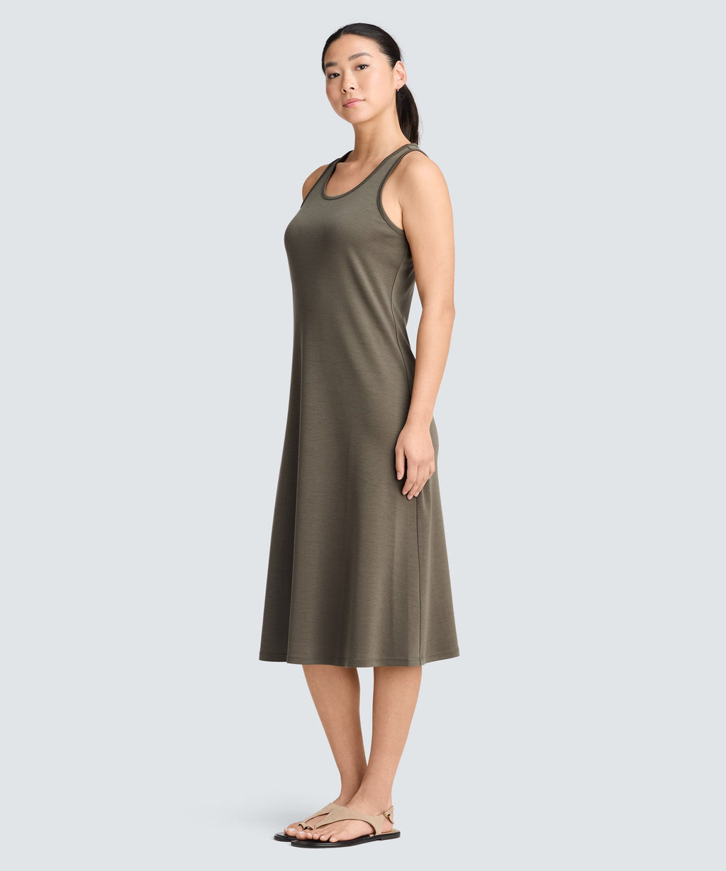Women's Merino A-Line Tank Dress