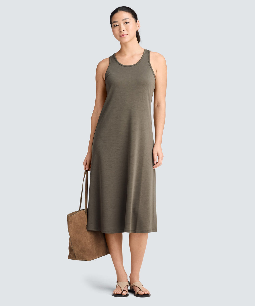 Women's Merino A-Line Tank Dress
