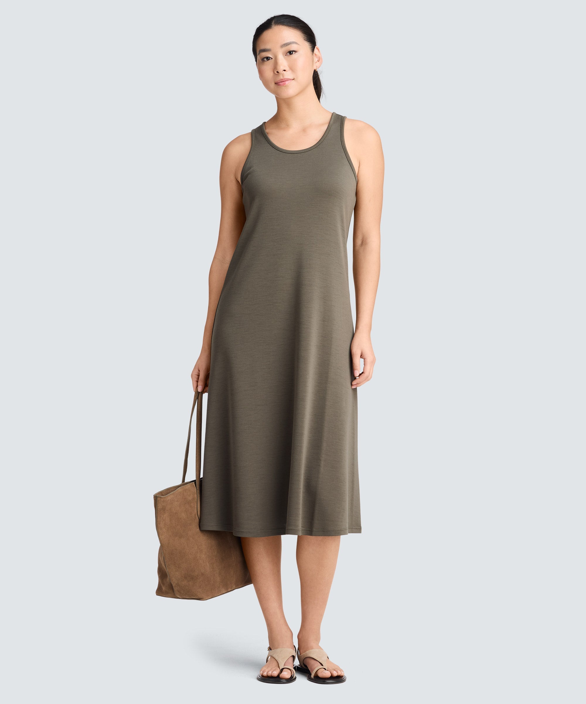 Women's Merino A-Line Tank Dress