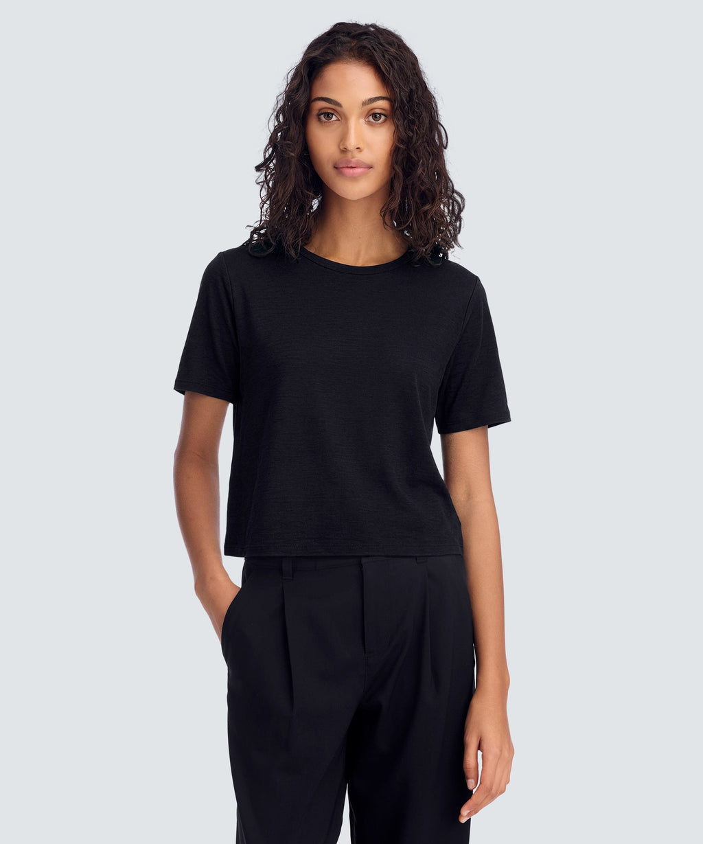 Women's Merino Boxy Tee