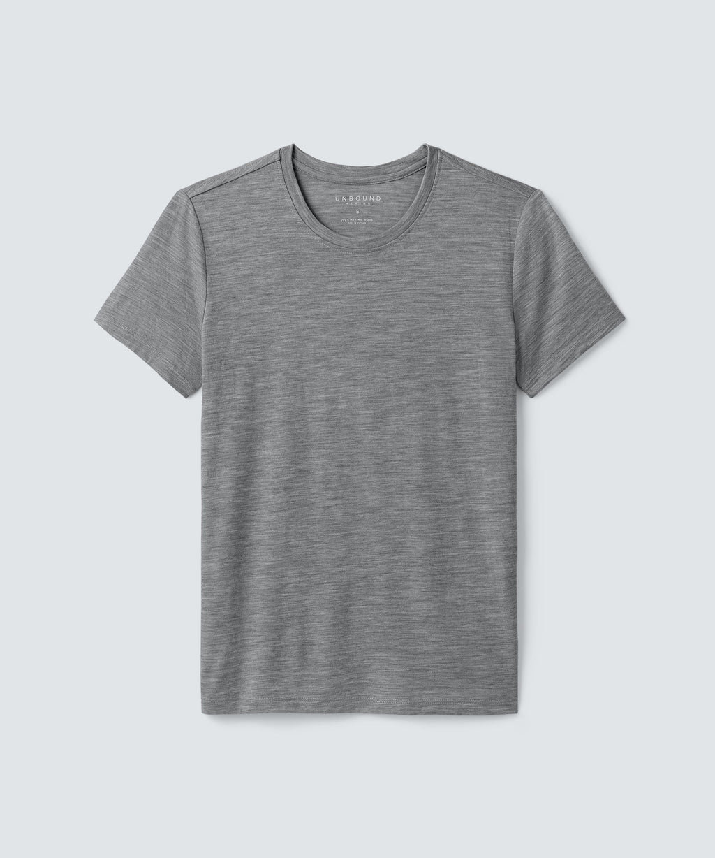 Women's Merino Crew Neck T-Shirt