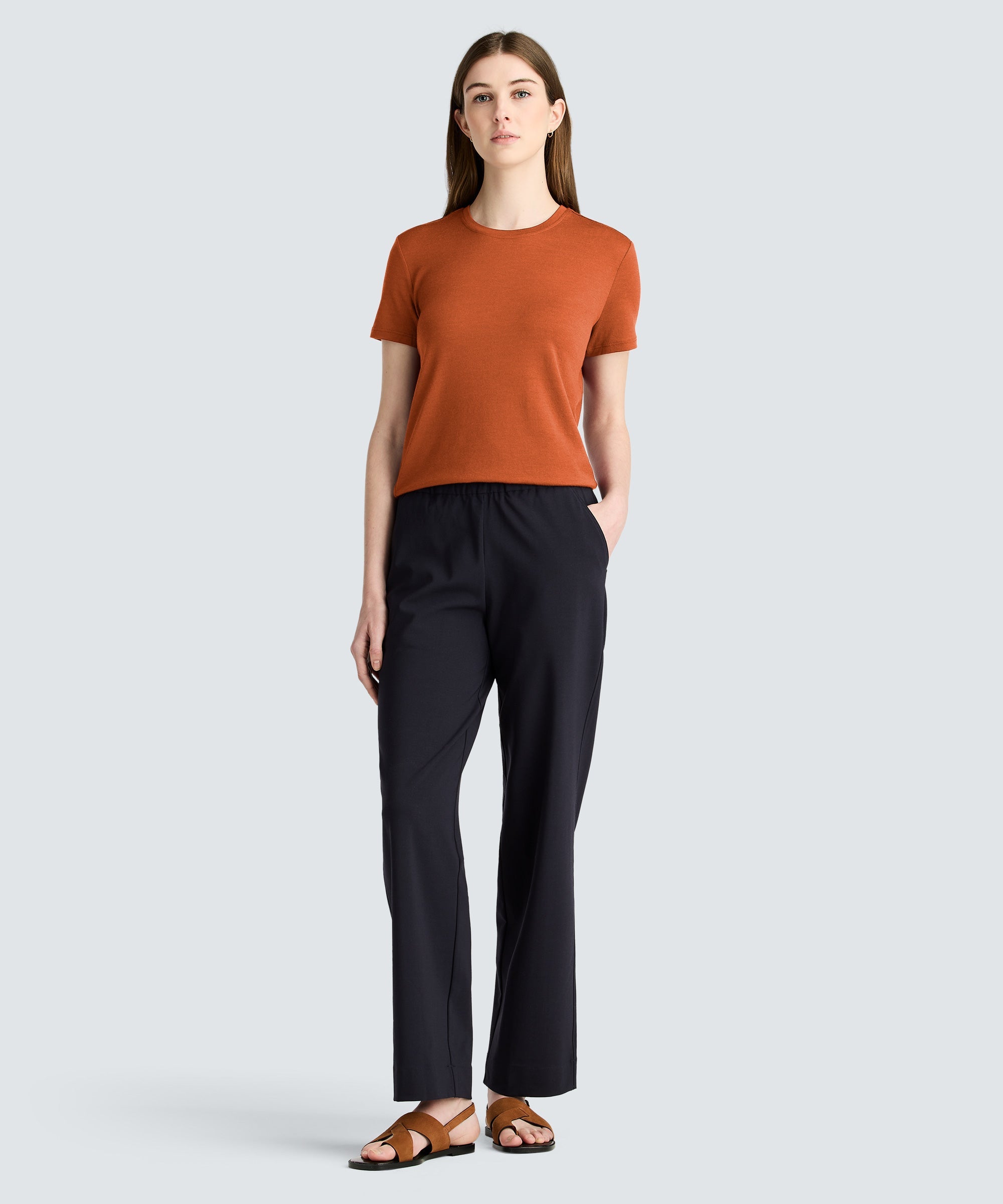 Women's Merino Crew Neck T-Shirt