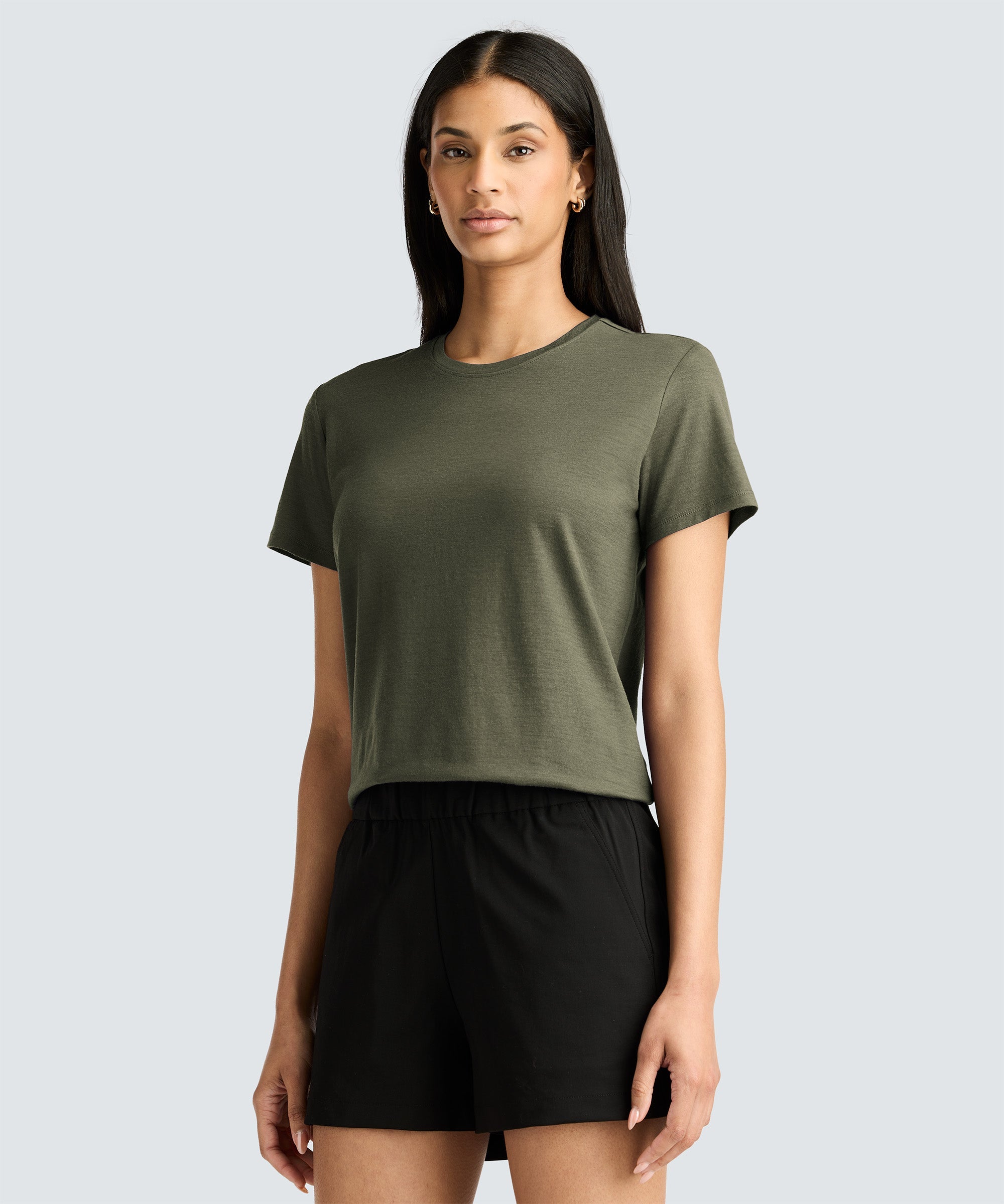 Women's Merino Crew Neck T-Shirt