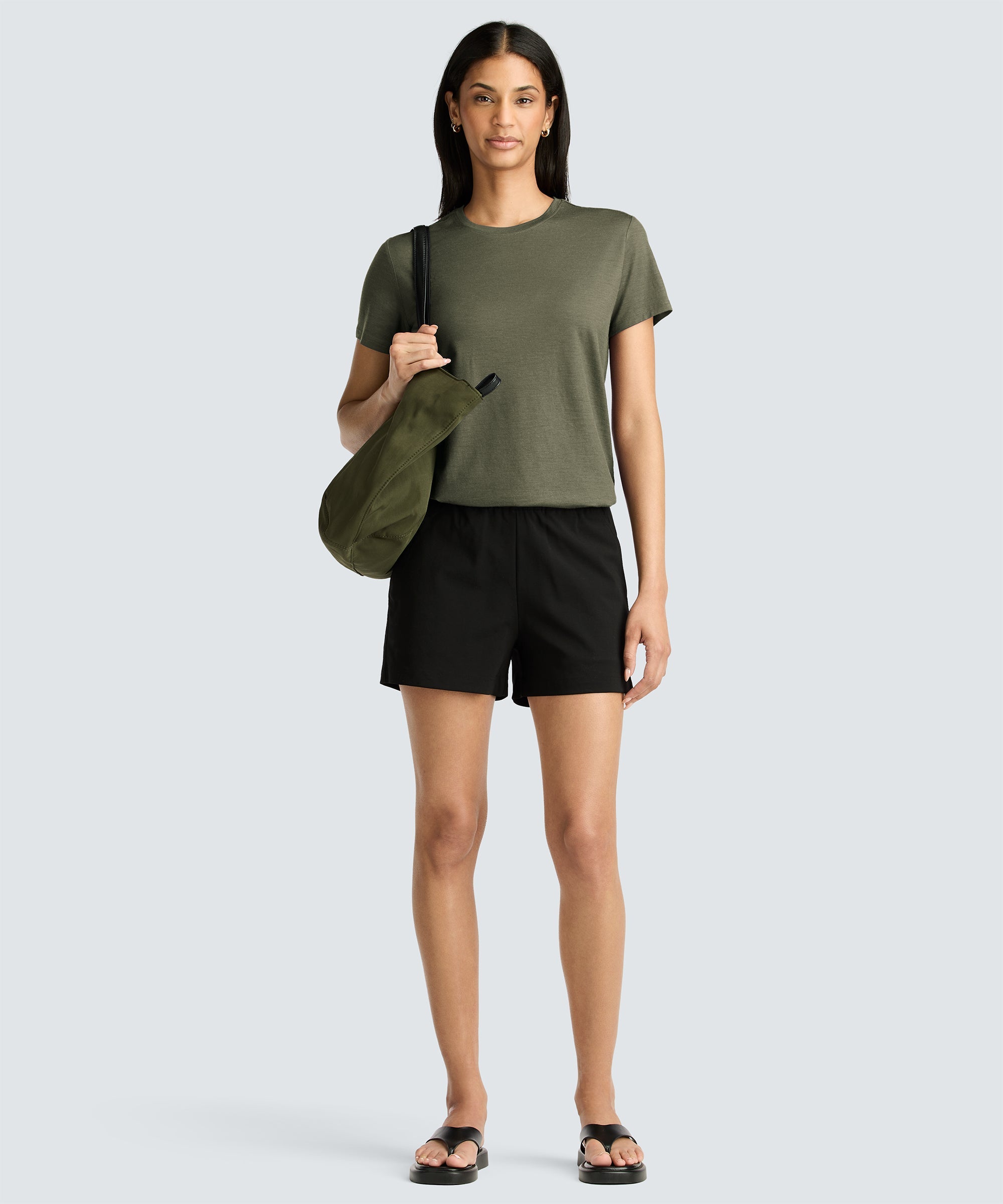 Women's Merino Crew Neck T-Shirt