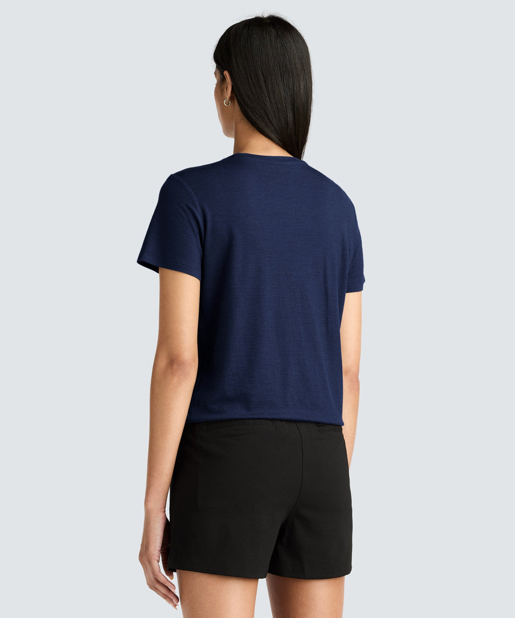 Women's Merino Crew Neck T-Shirt