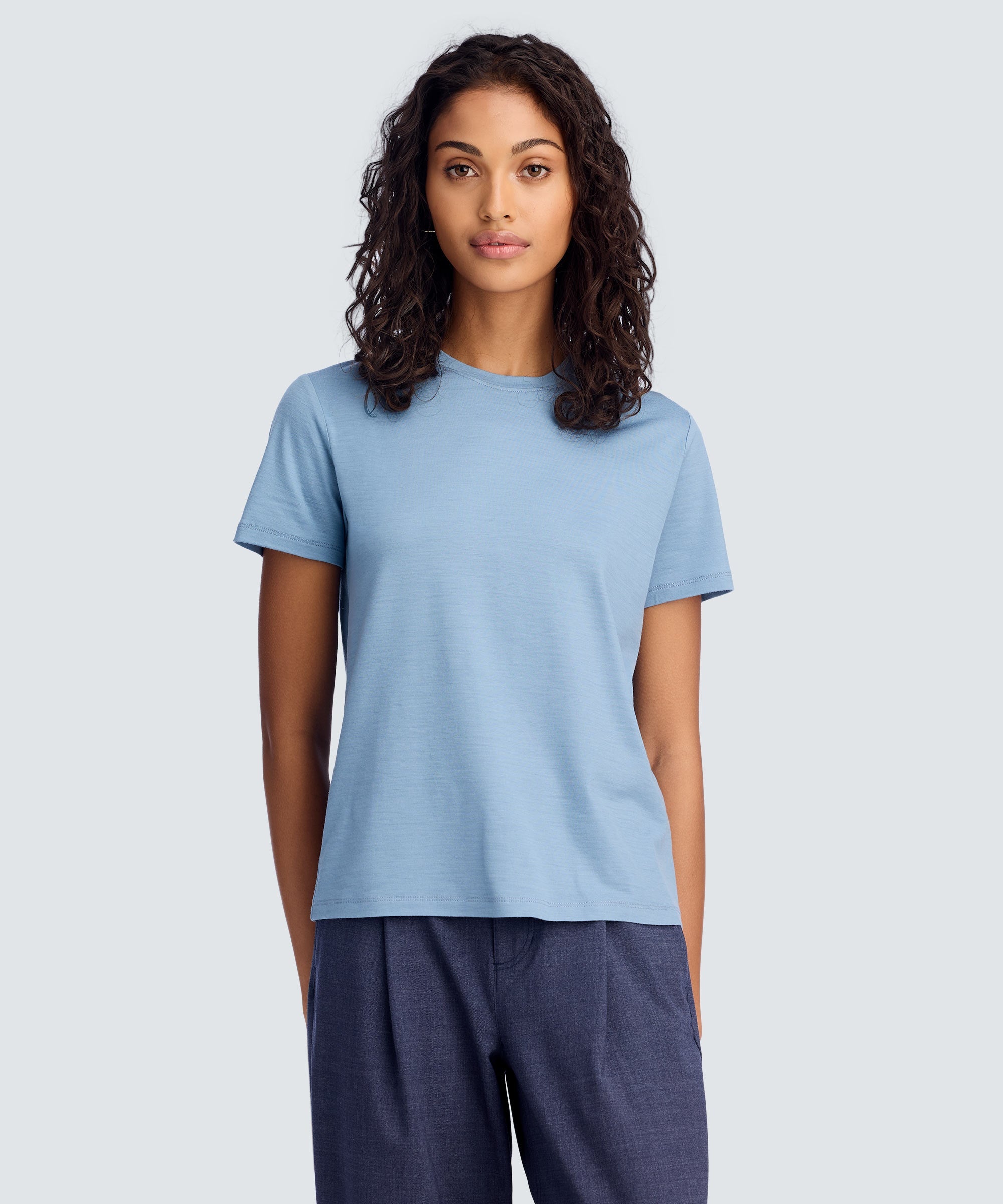 Women's Merino Crew Neck T-Shirt