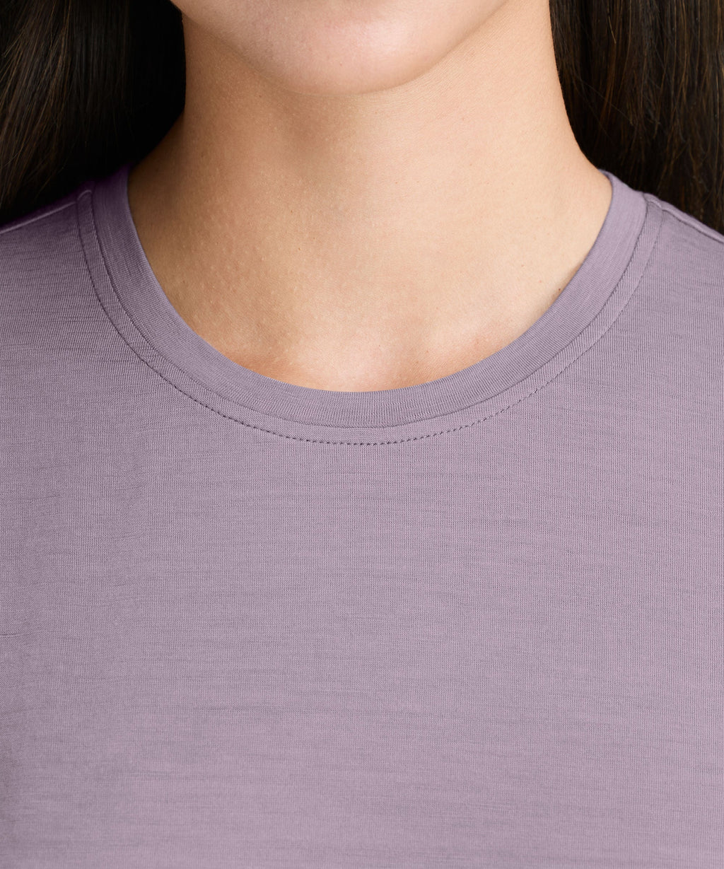 Women's Merino Crew Neck T-Shirt