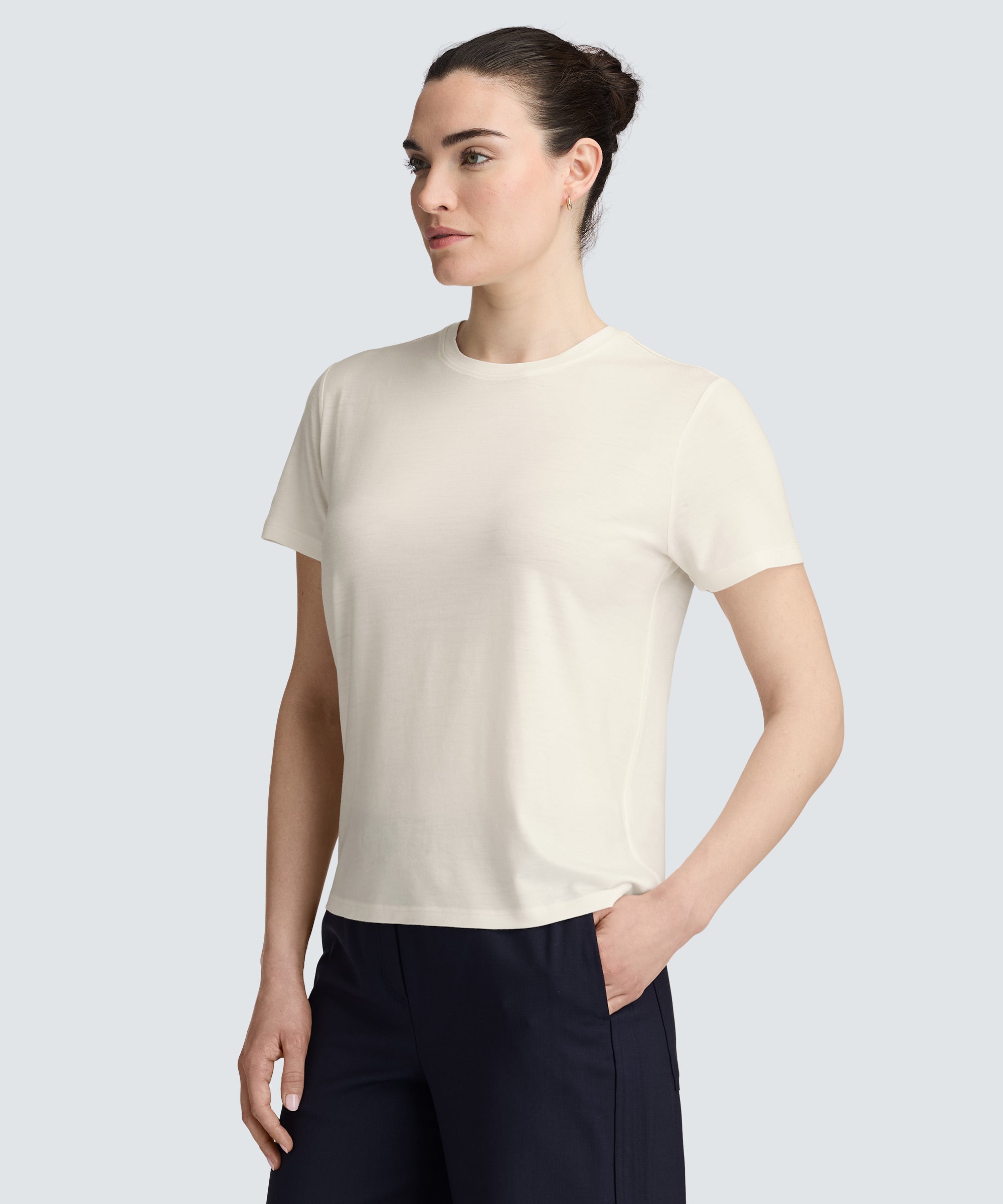 Women's Merino Crew Neck T-Shirt