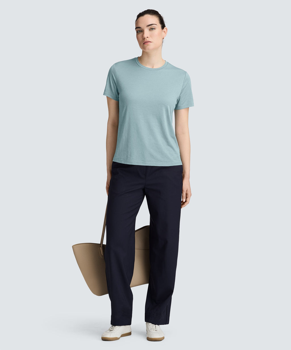 Women's Merino Crew Neck T-Shirt