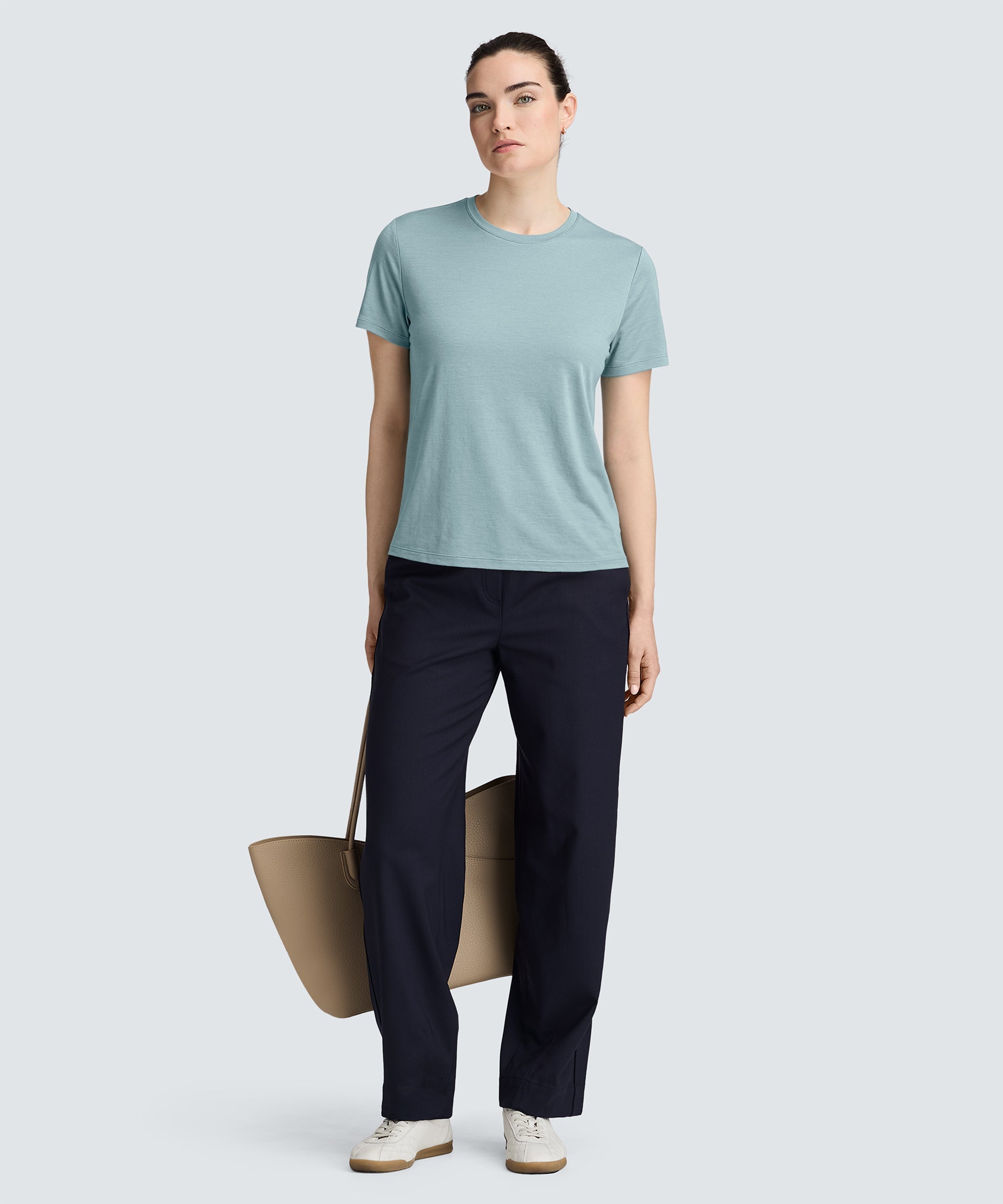 Women's Merino Crew Neck T-Shirt