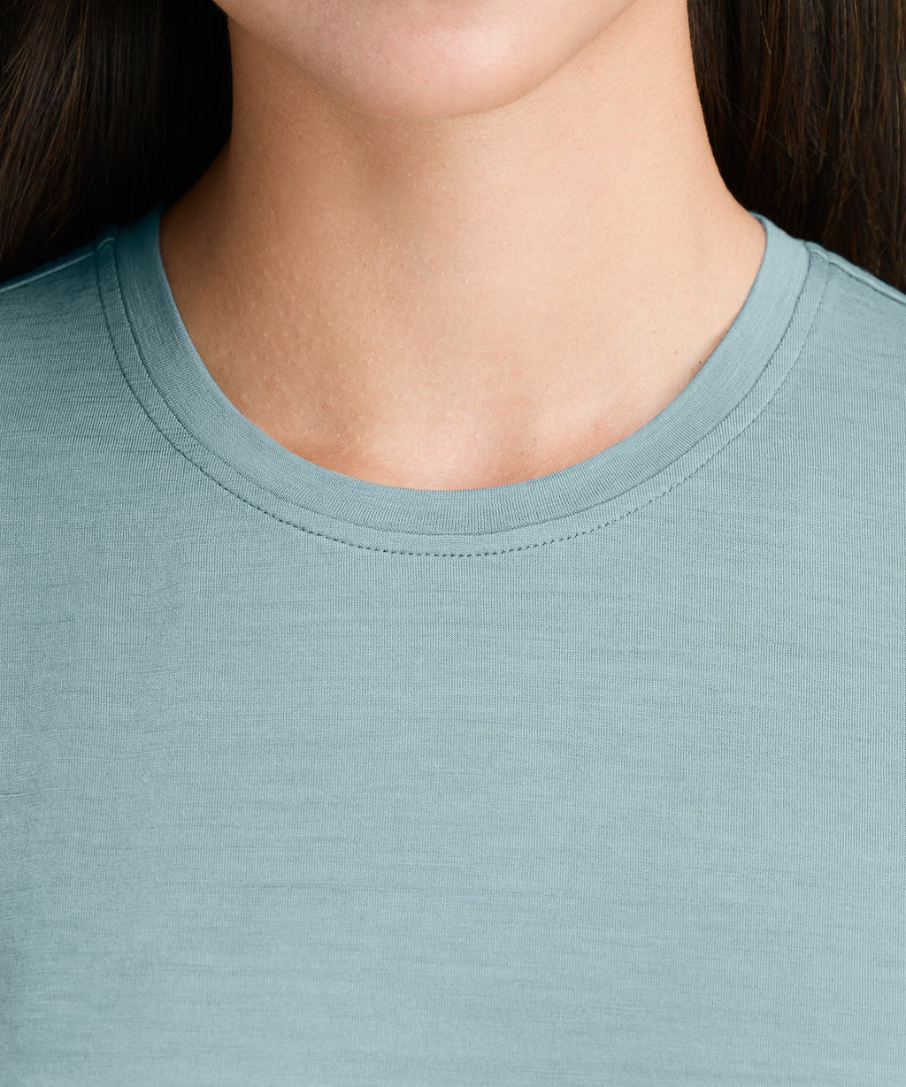 Women's Merino Crew Neck T-Shirt
