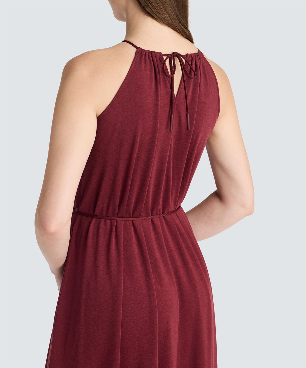 Women's Merino Halter Dress