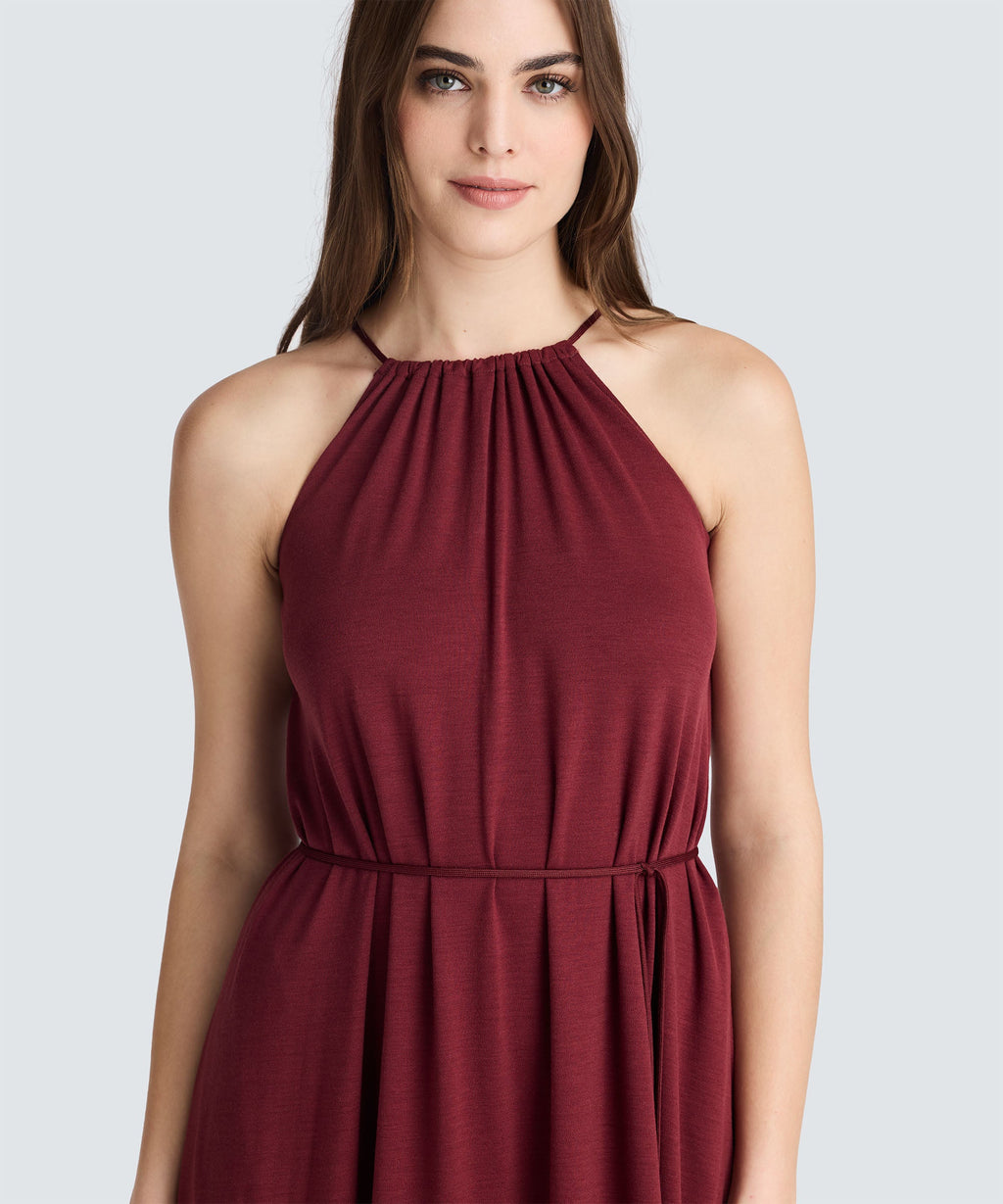 Women's Merino Halter Dress