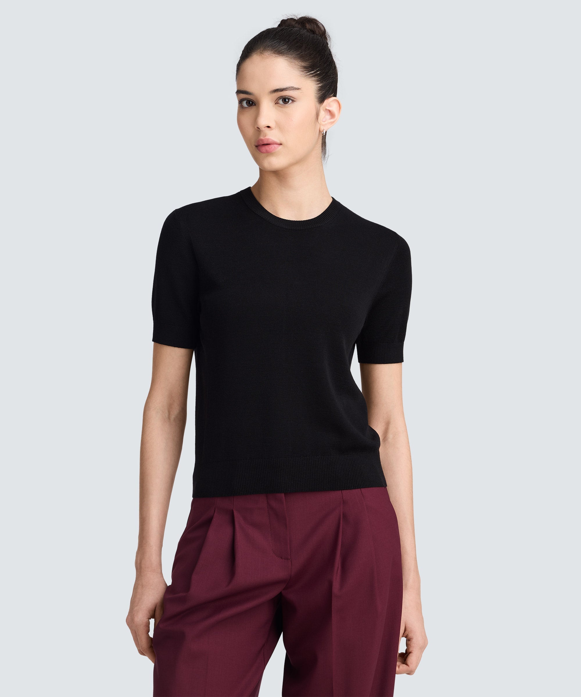 Women's Fine Knit Merino T-Shirt