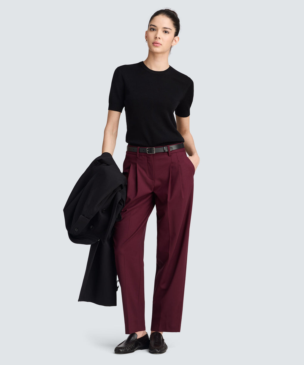 Women's Fine Knit Merino T-Shirt