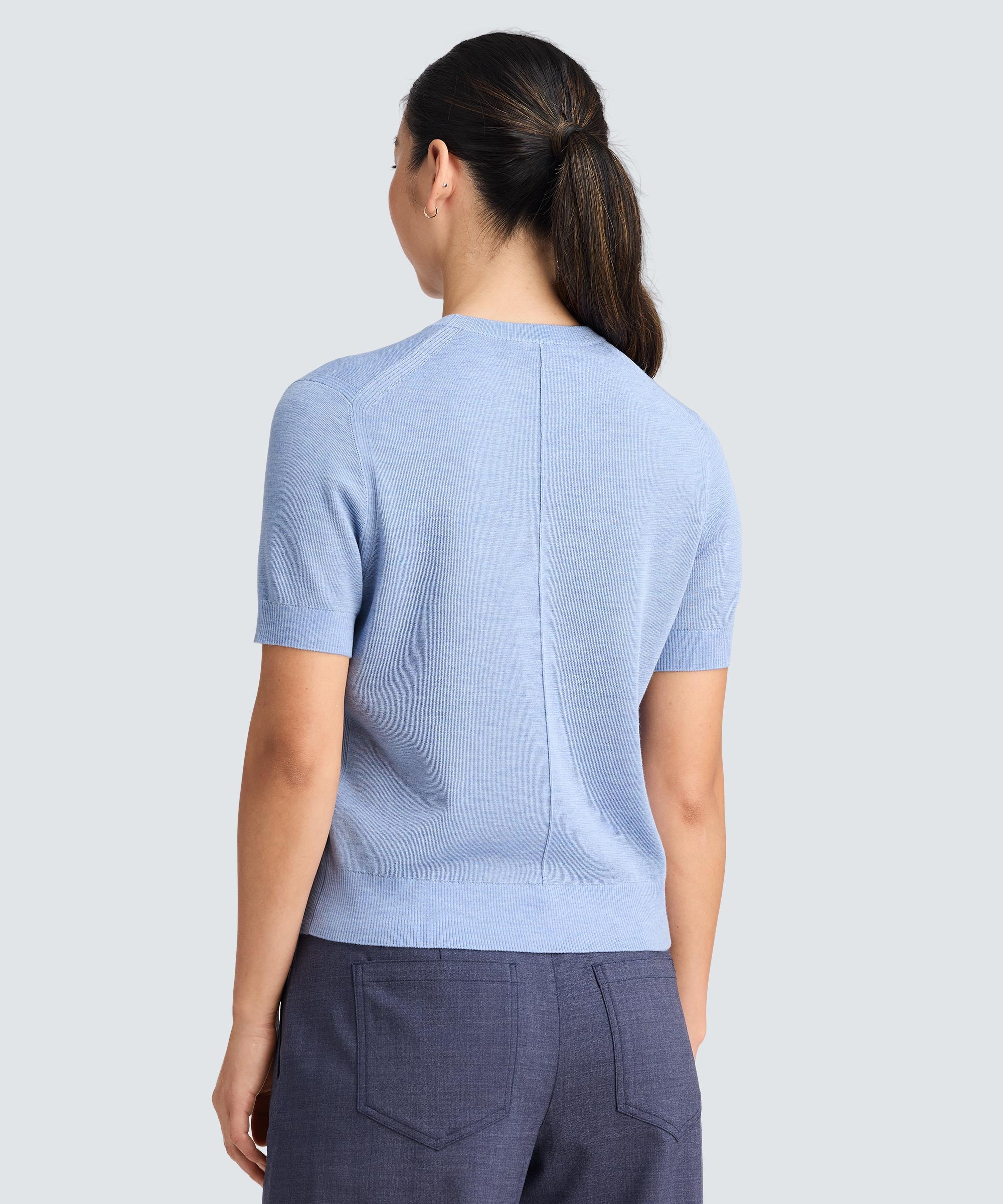 Women's Fine Knit Merino T-Shirt