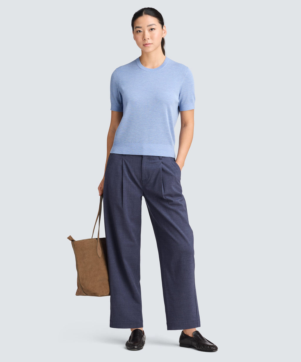 Women's Fine Knit Merino T-Shirt