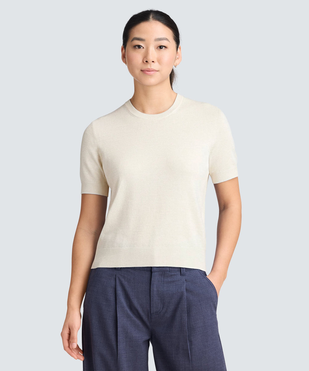Women's Fine Knit Merino T-Shirt