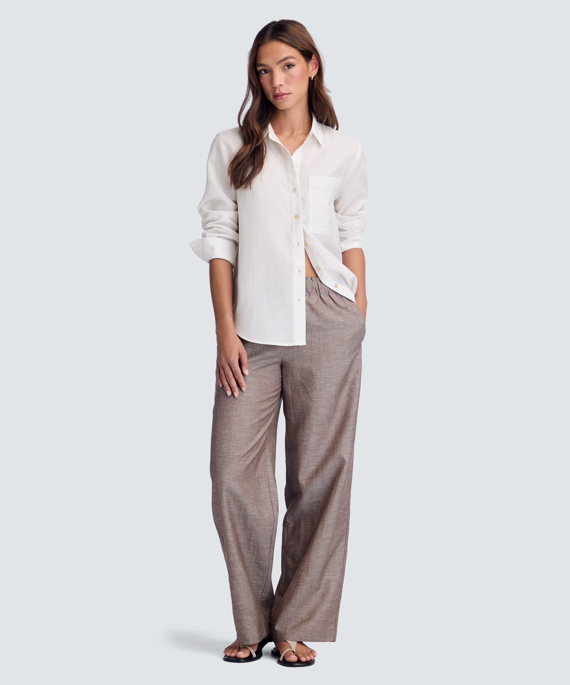 Women's Merino Linen Pants