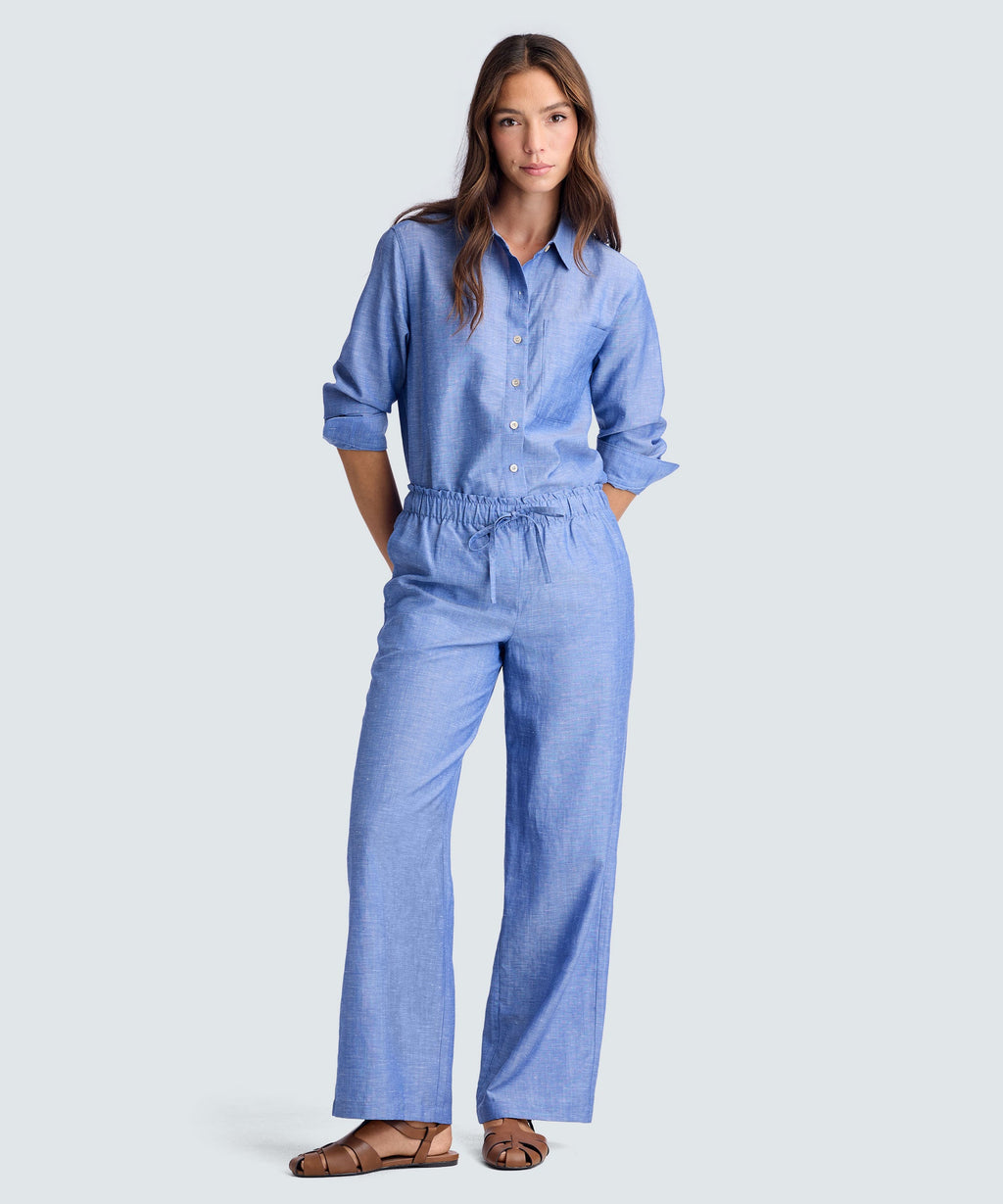 Women's Merino Linen Shirt