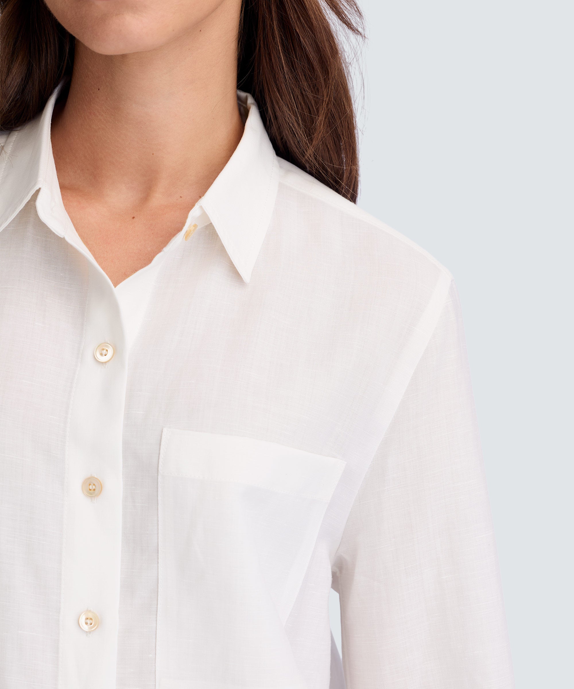 Women's Merino Linen Shirt